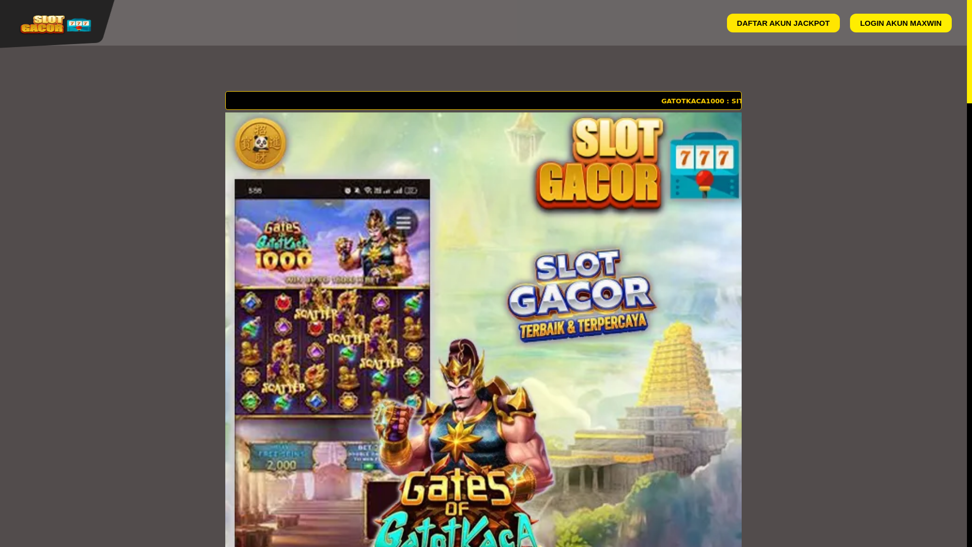 website screenshot of https://gatotkaca1000.pages.dev/