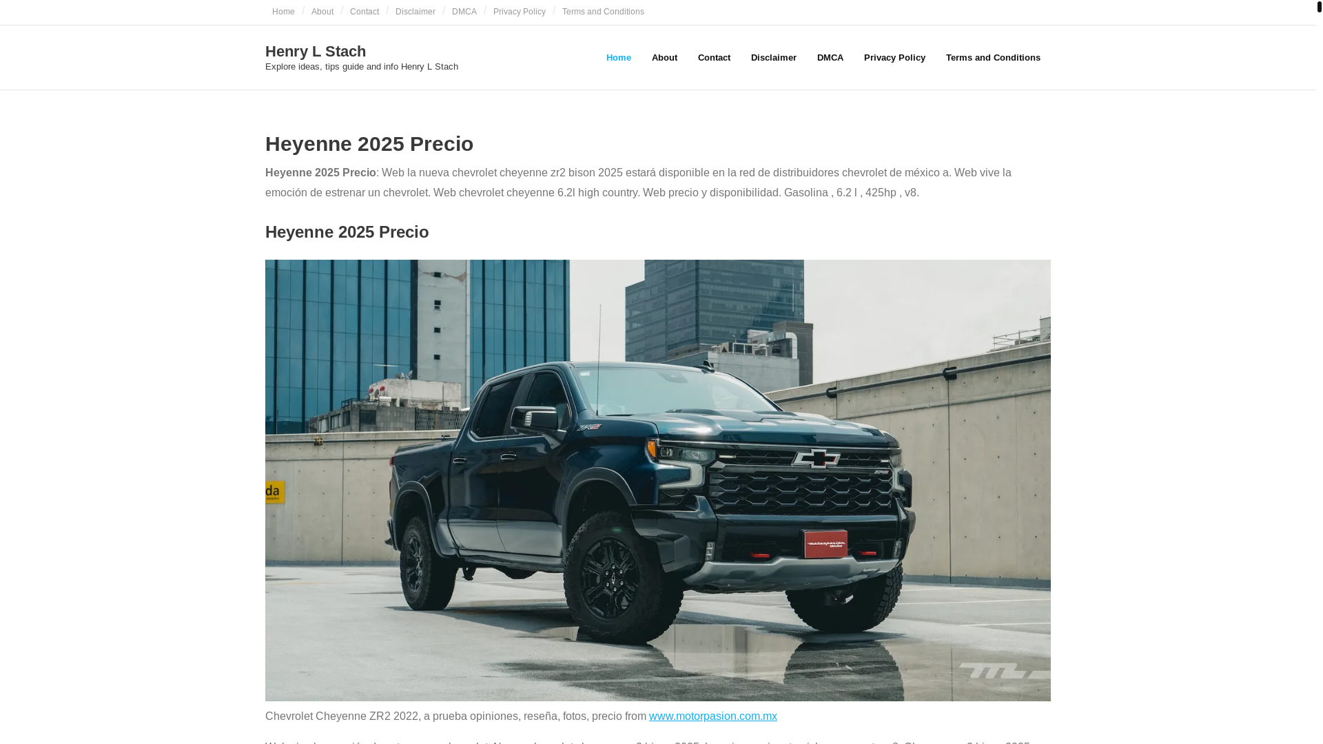 website screenshot of https://henrylstache.pages.dev/