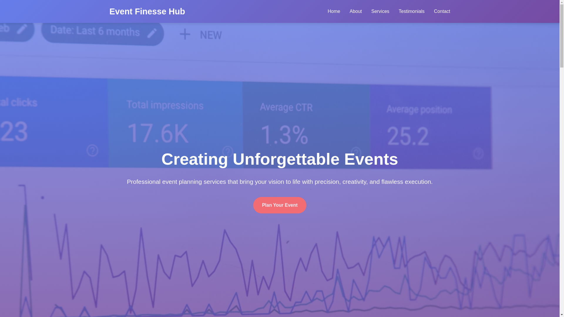 website screenshot of https://eventfinessehub.digital/