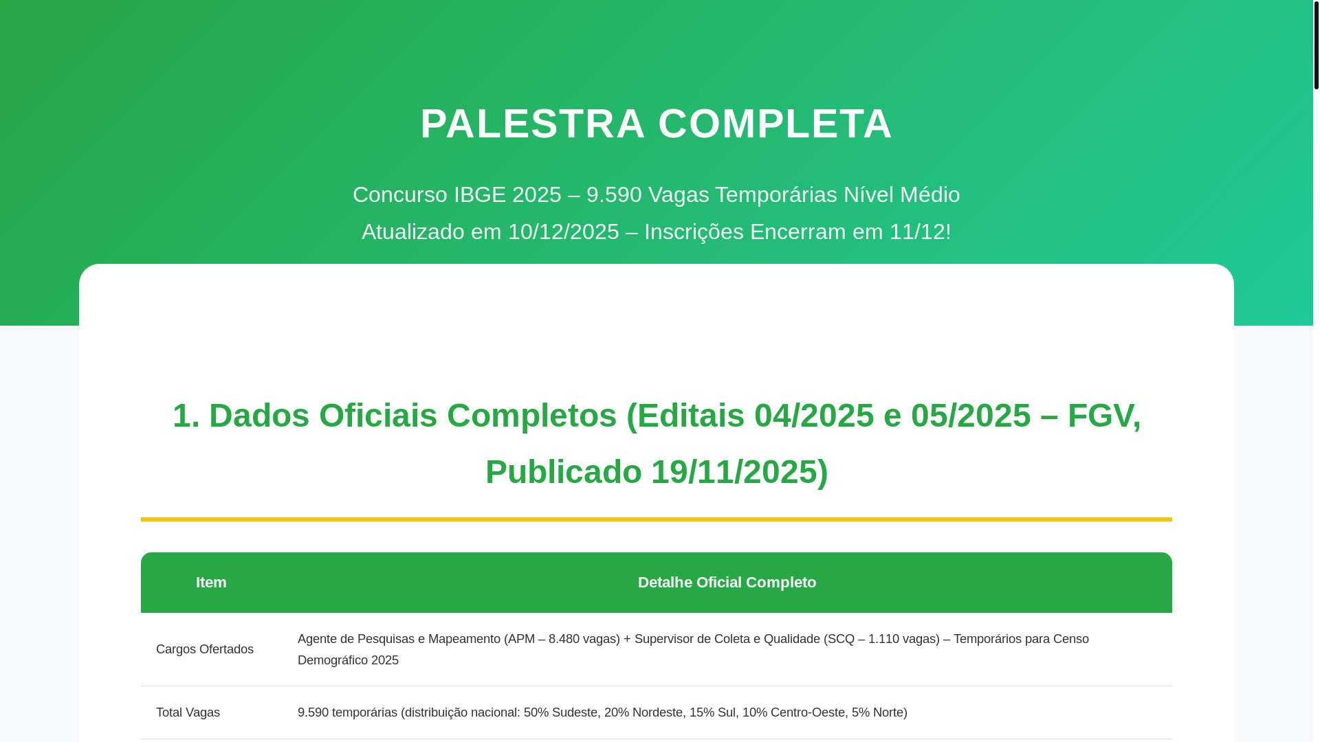 website screenshot of https://centralselecaoibge.site/