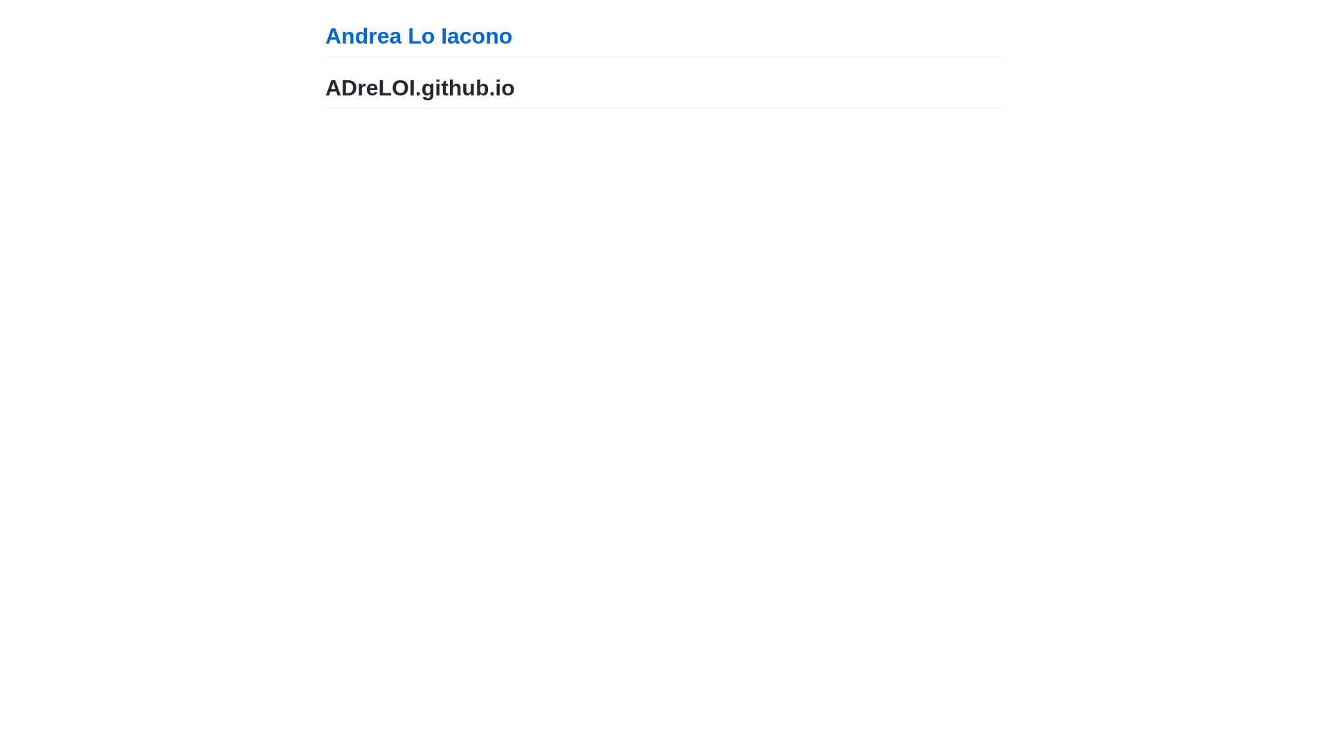 website screenshot of https://andrealoiacono.com/