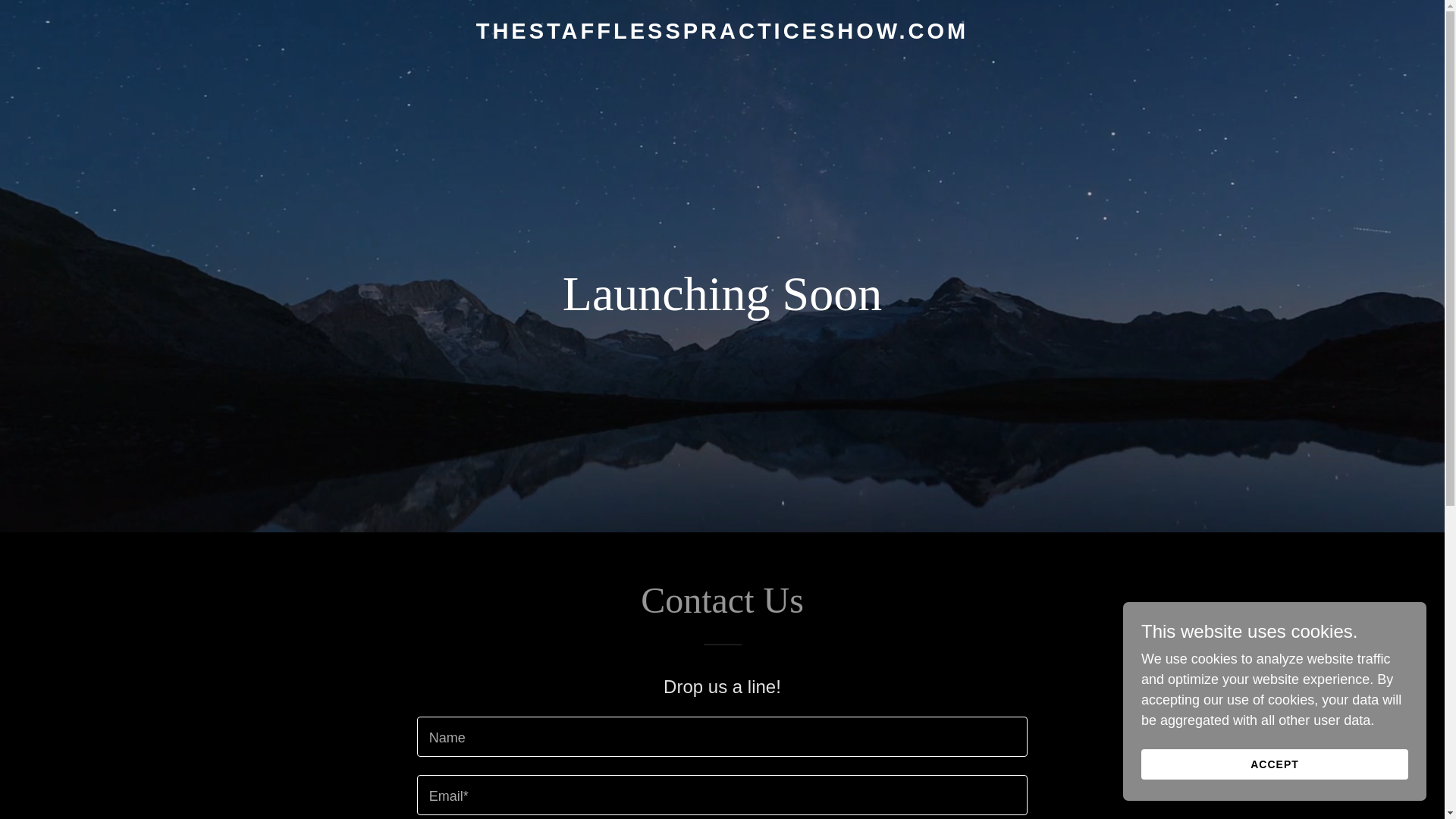 website screenshot of https://thestafflesspracticeshow.com/
