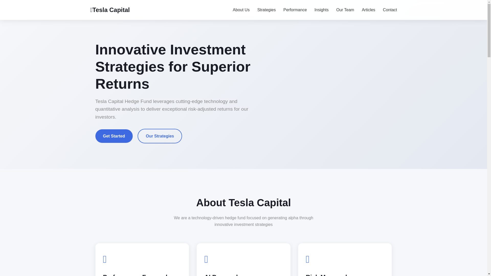 website screenshot of https://teslacapital.pages.dev/