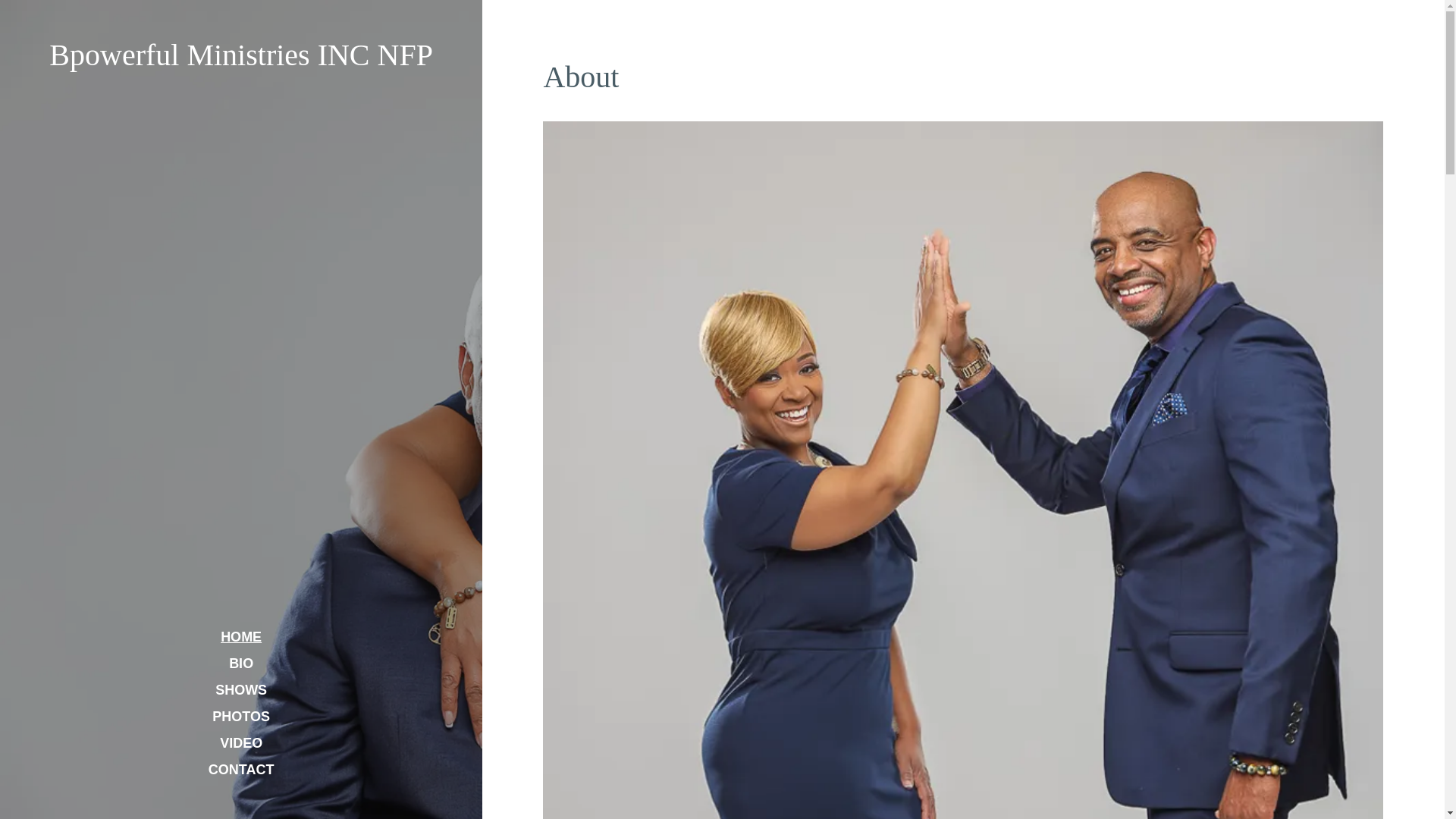 website screenshot of https://bpowerfulministries.org/
