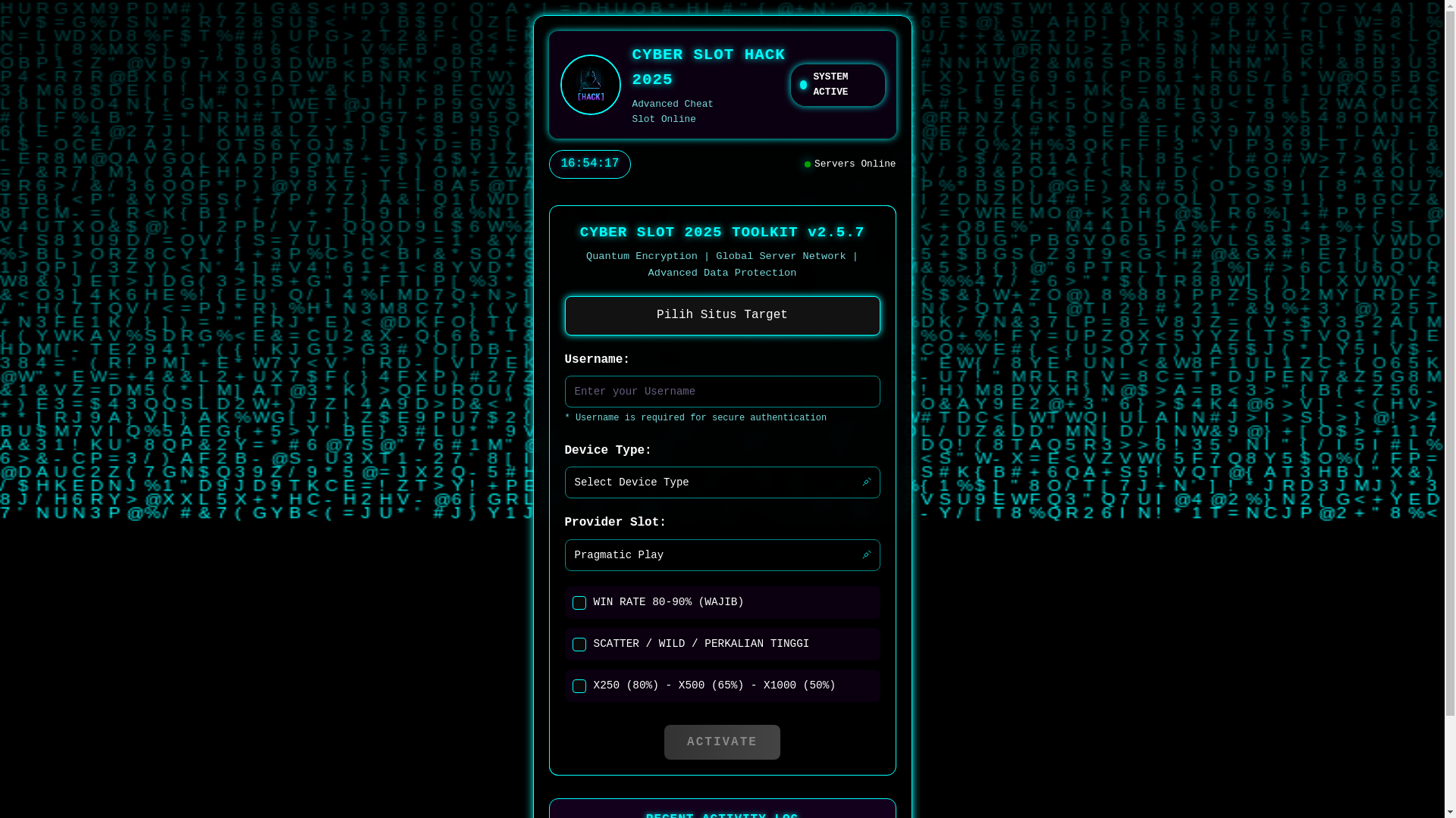 website screenshot of https://daftarakunvip2025-a8f.pages.dev/