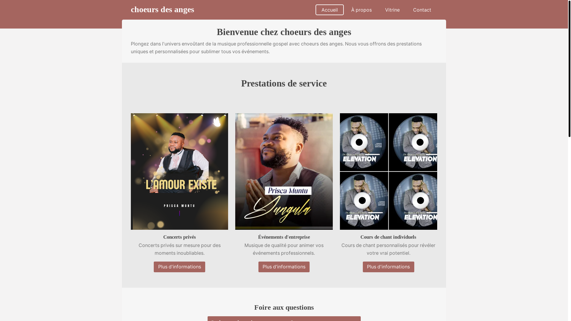 website screenshot of https://horizon93.fr/