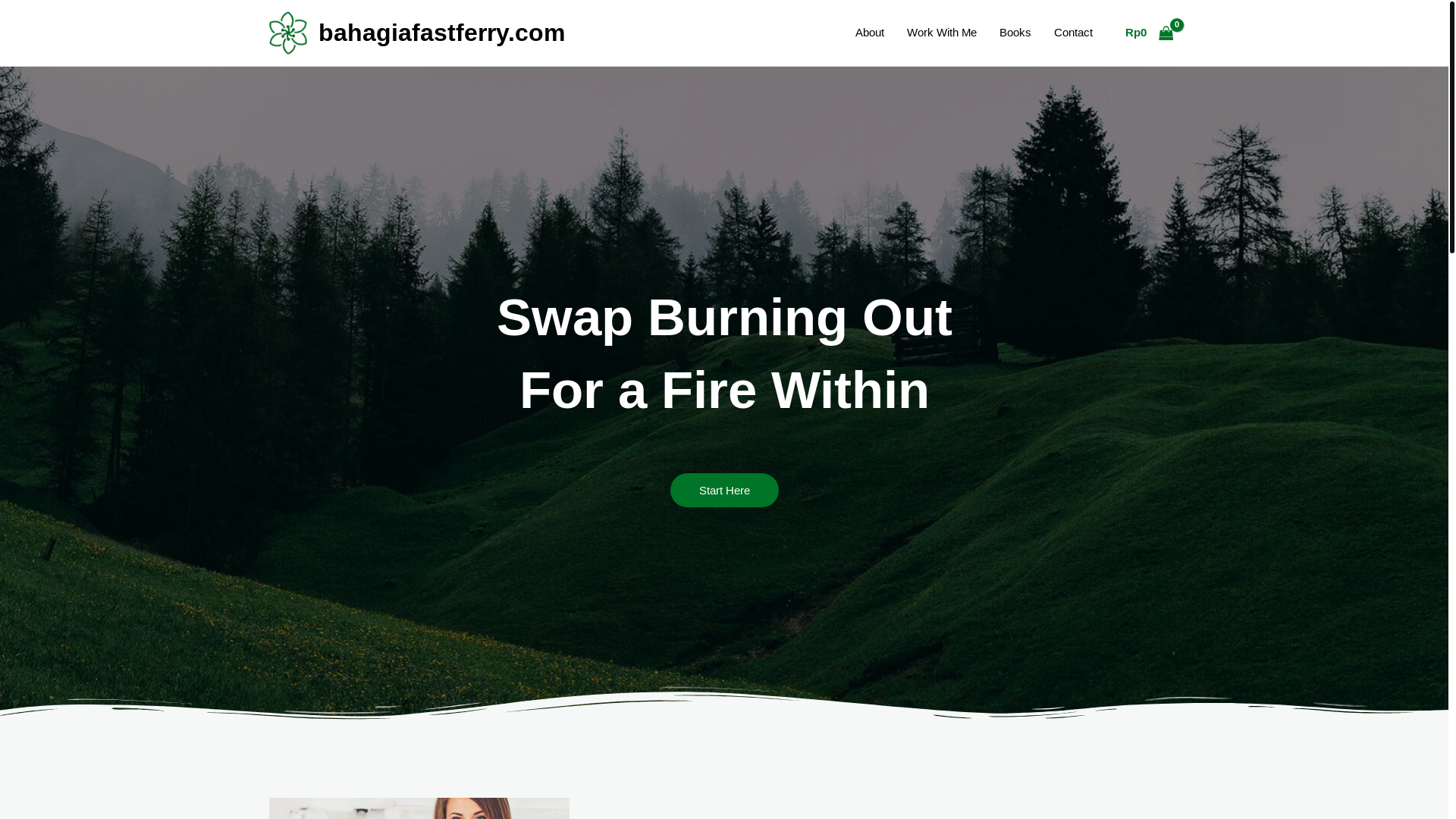 website screenshot of https://bahagiafastferry.com/