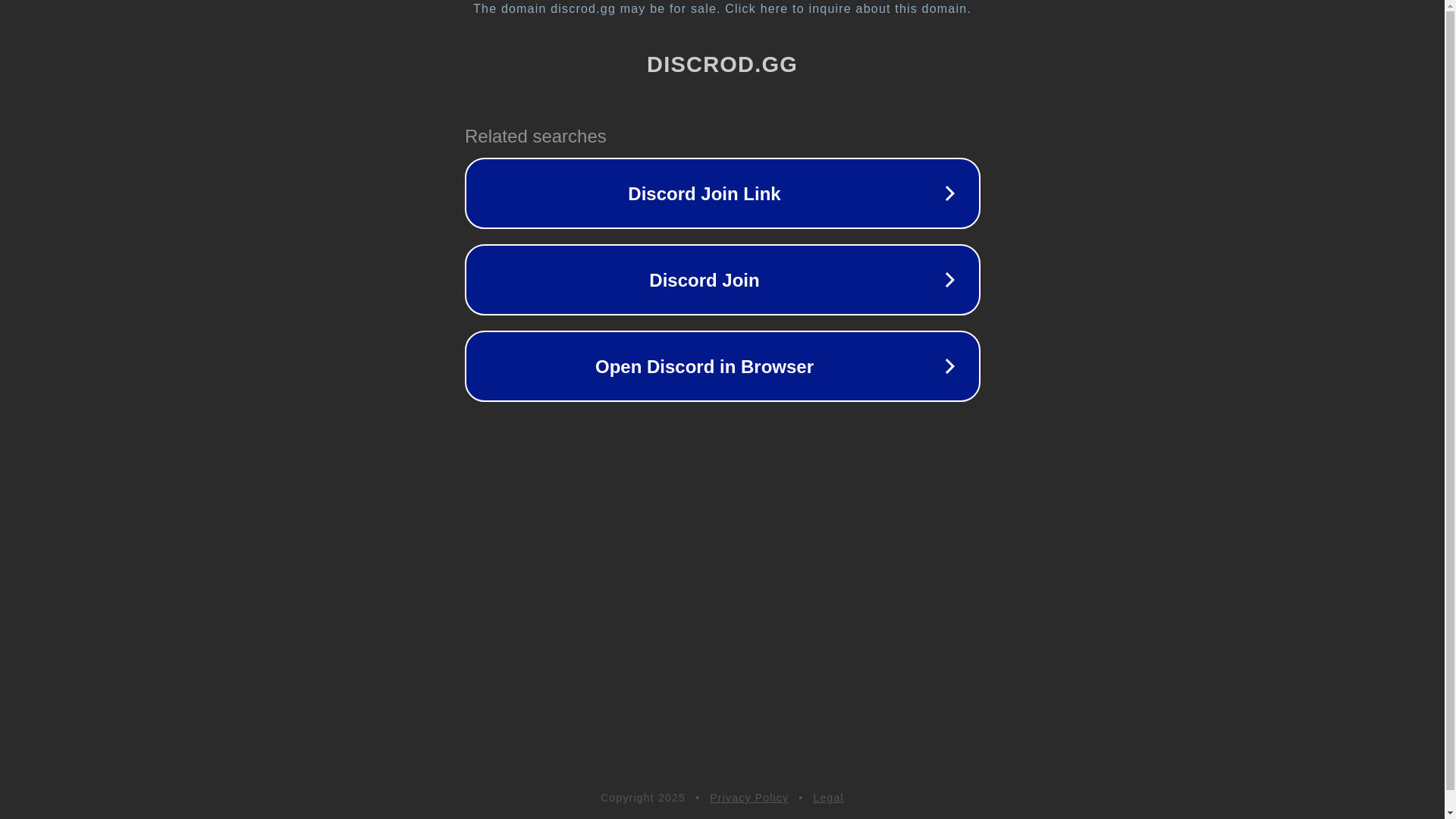 website screenshot of https://discrod.gg/zamhood