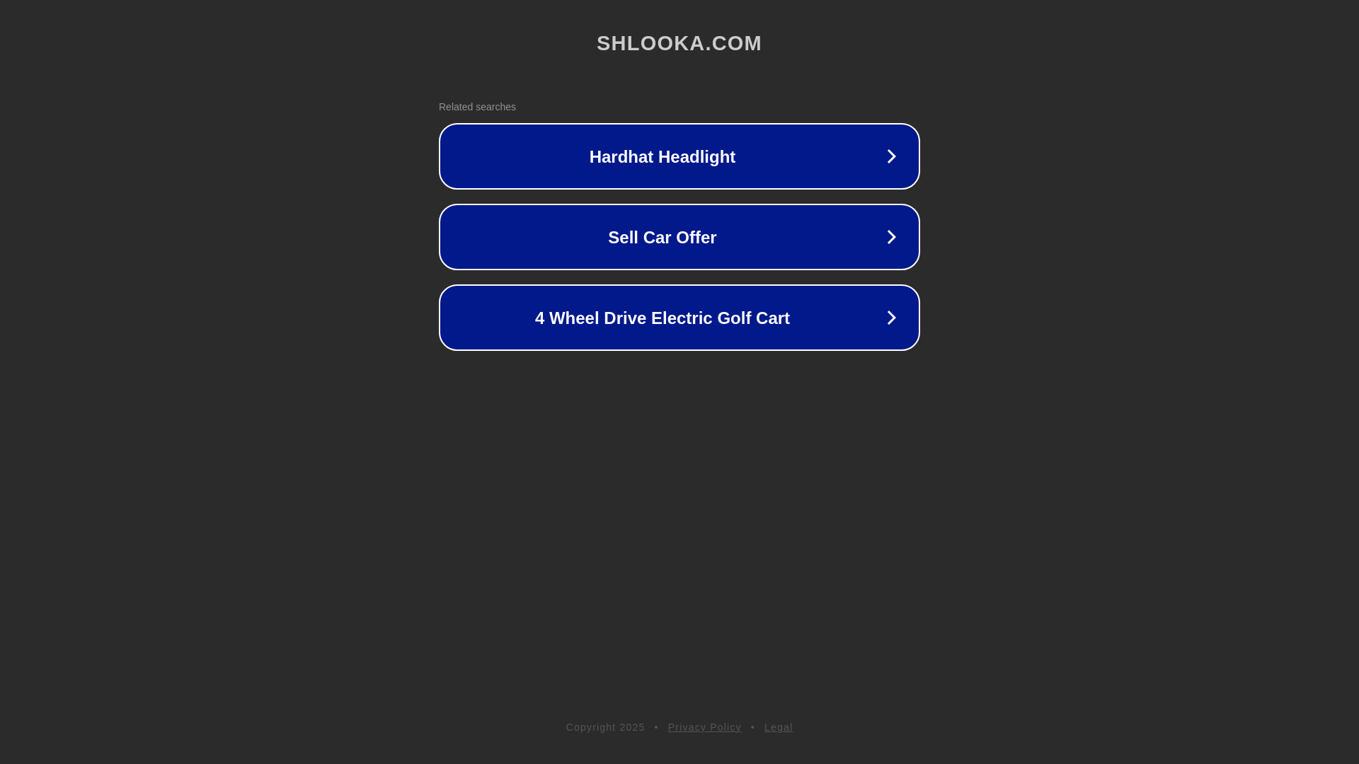 website screenshot of https://shlooka.com/