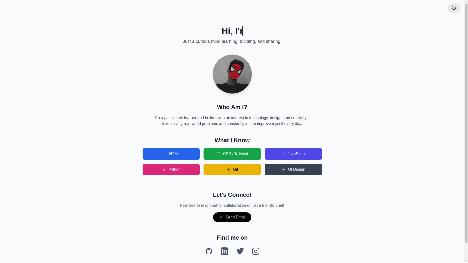 website screenshot of https://sahansandaruwan.pages.dev/
