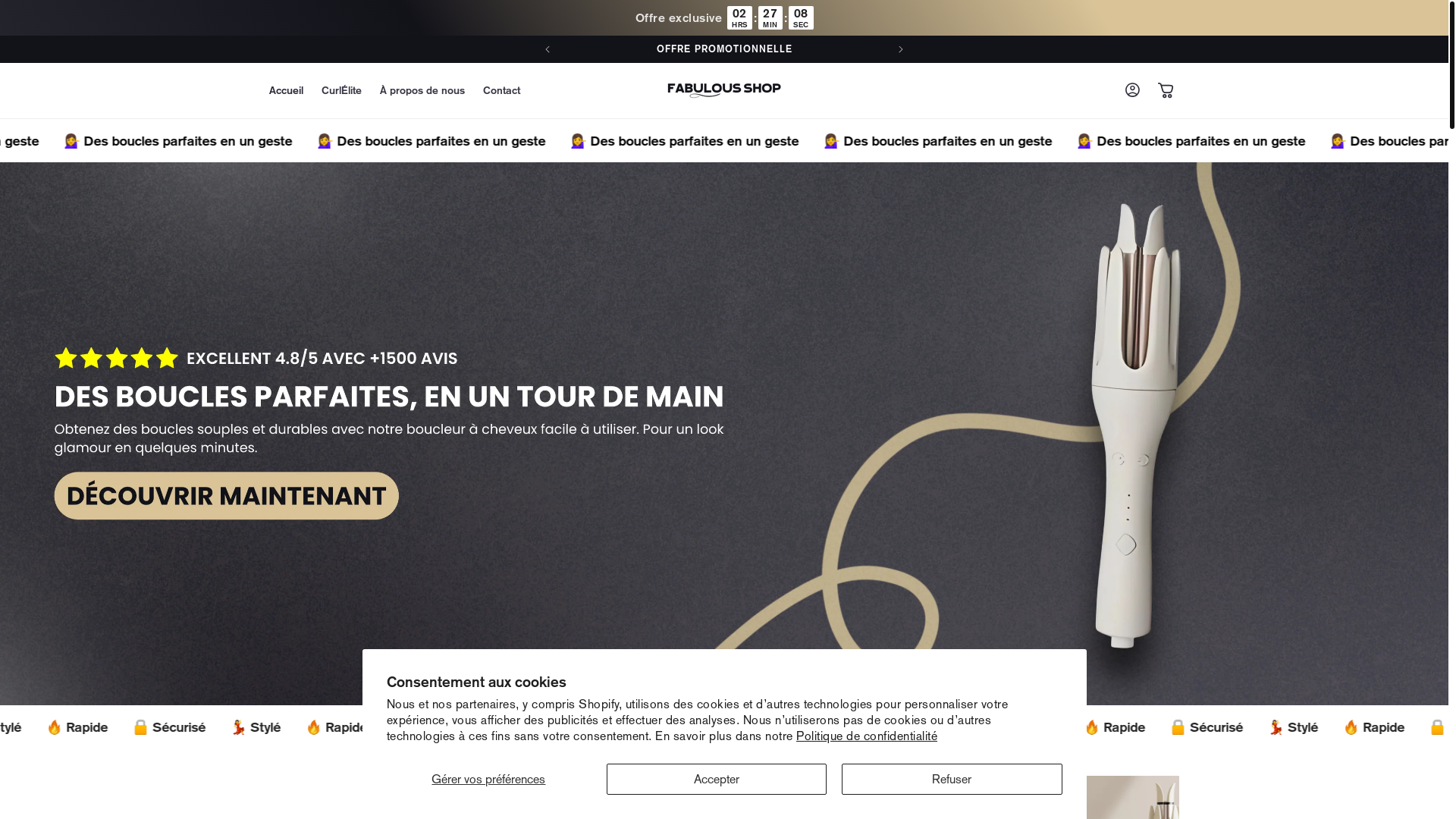 website screenshot of https://fabnihale.com/