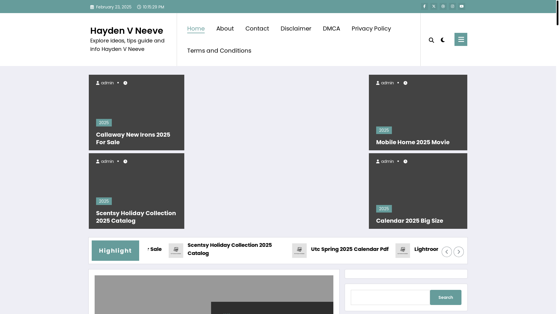 website screenshot of https://haydenvneeve.pages.dev/