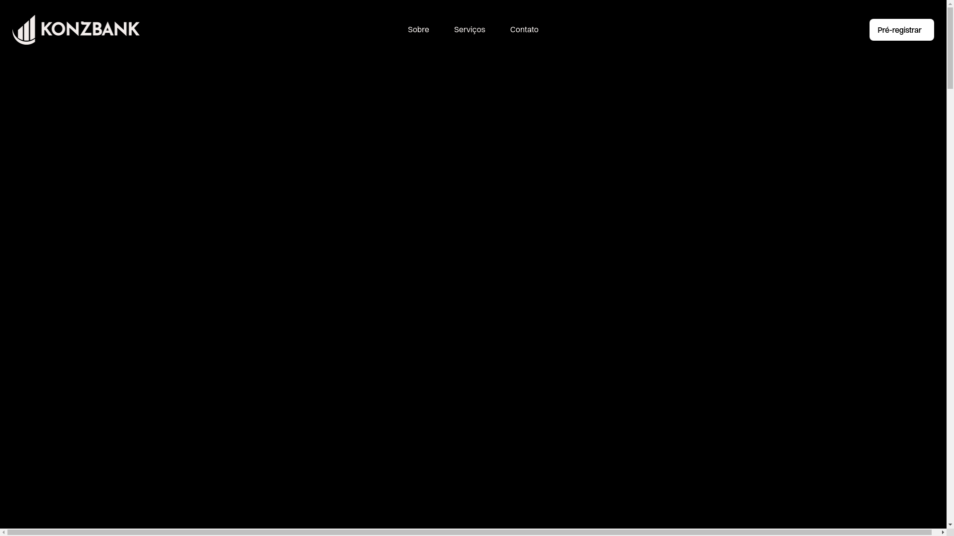 website screenshot of https://konzbank.com.br/