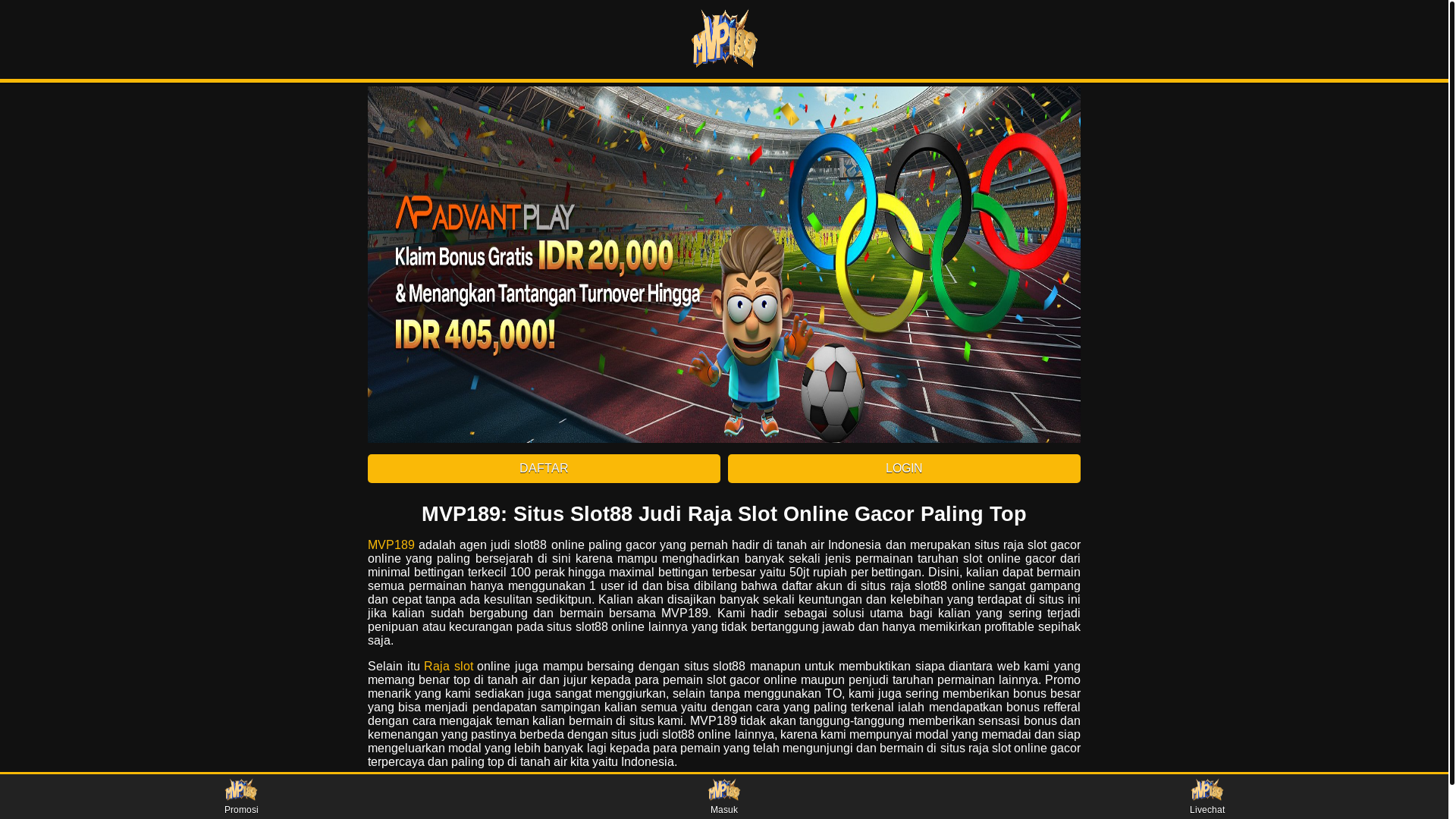 website screenshot of https://ampmvp189sakti1.pages.dev/