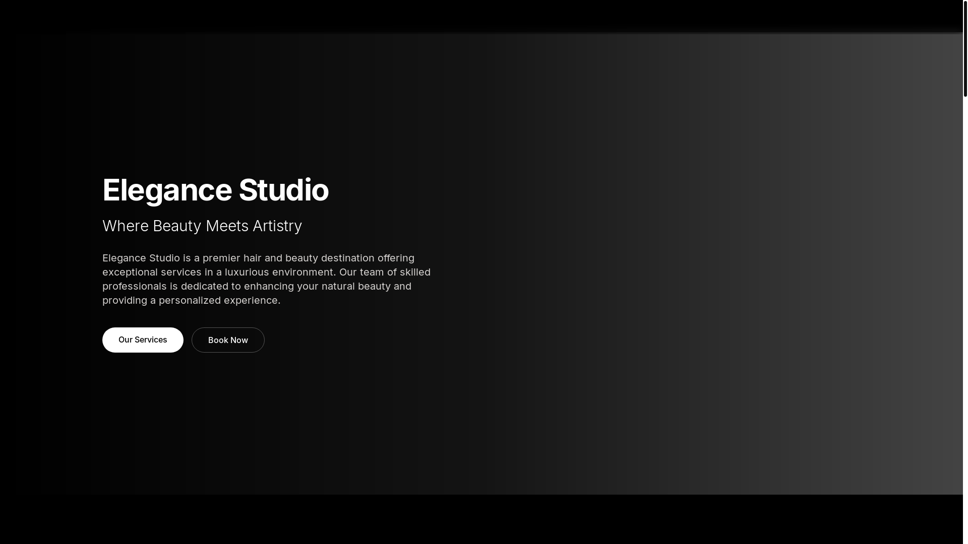 website screenshot of https://radiantstudio.pages.dev/