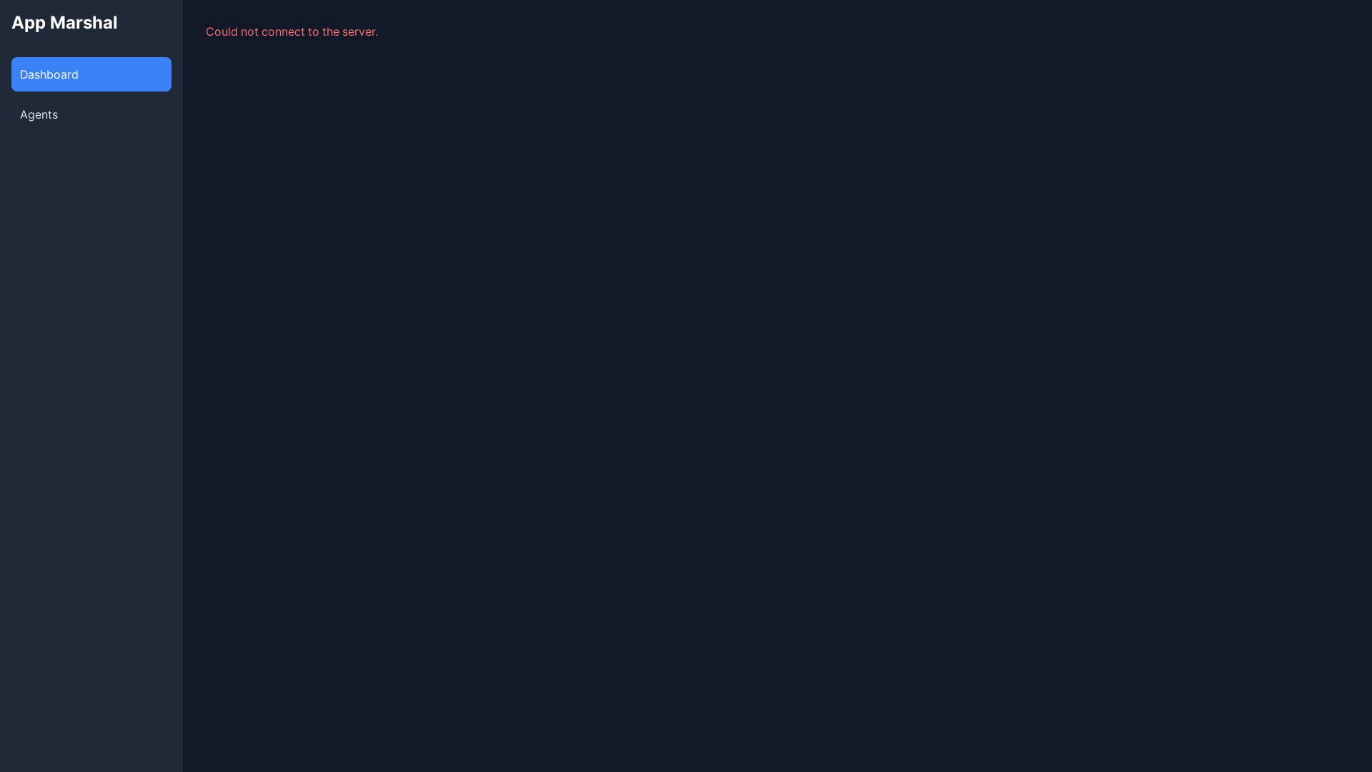 website screenshot of https://app-marshal-frontend.pages.dev/