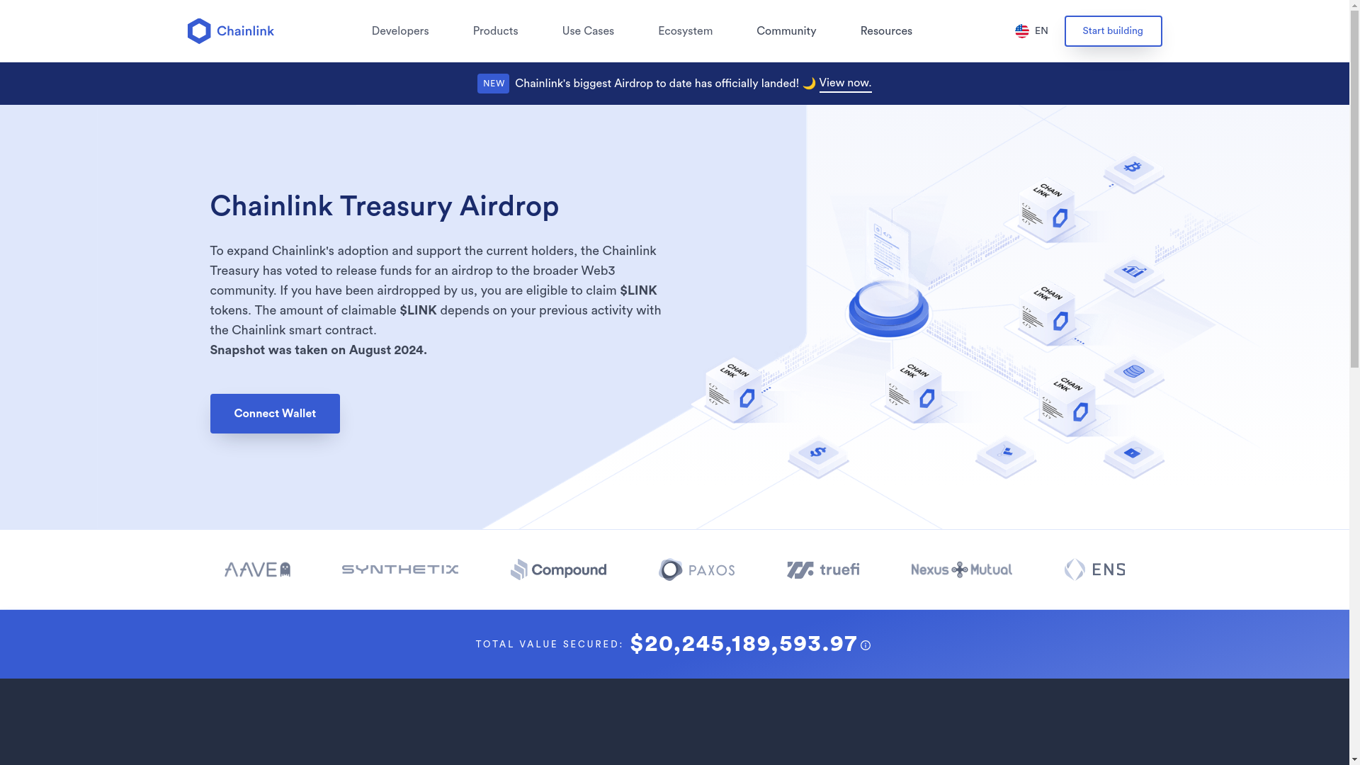 website screenshot of https://llnk-dashboard.org/