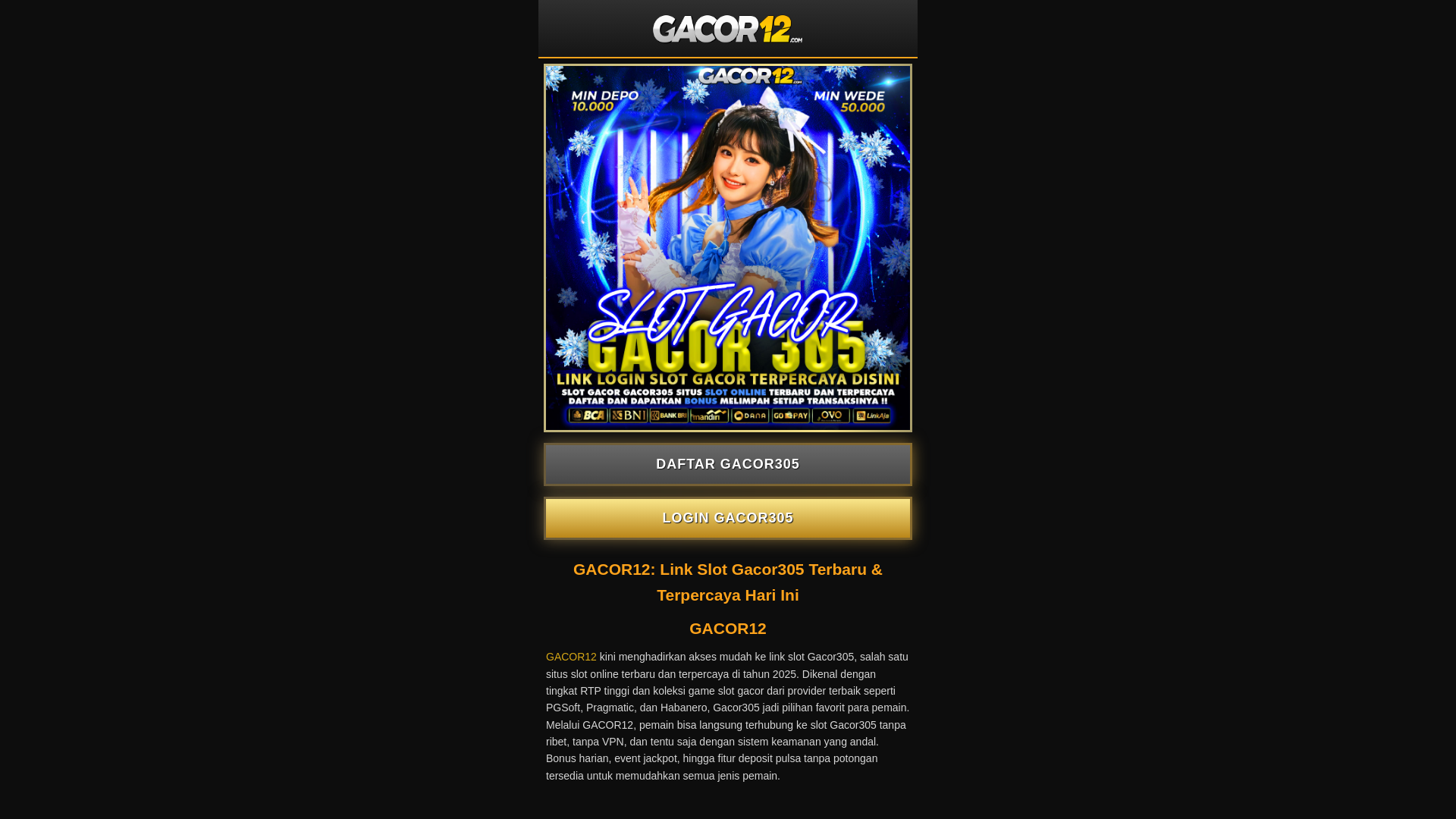 website screenshot of https://gacor305-boraprovar.pages.dev/
