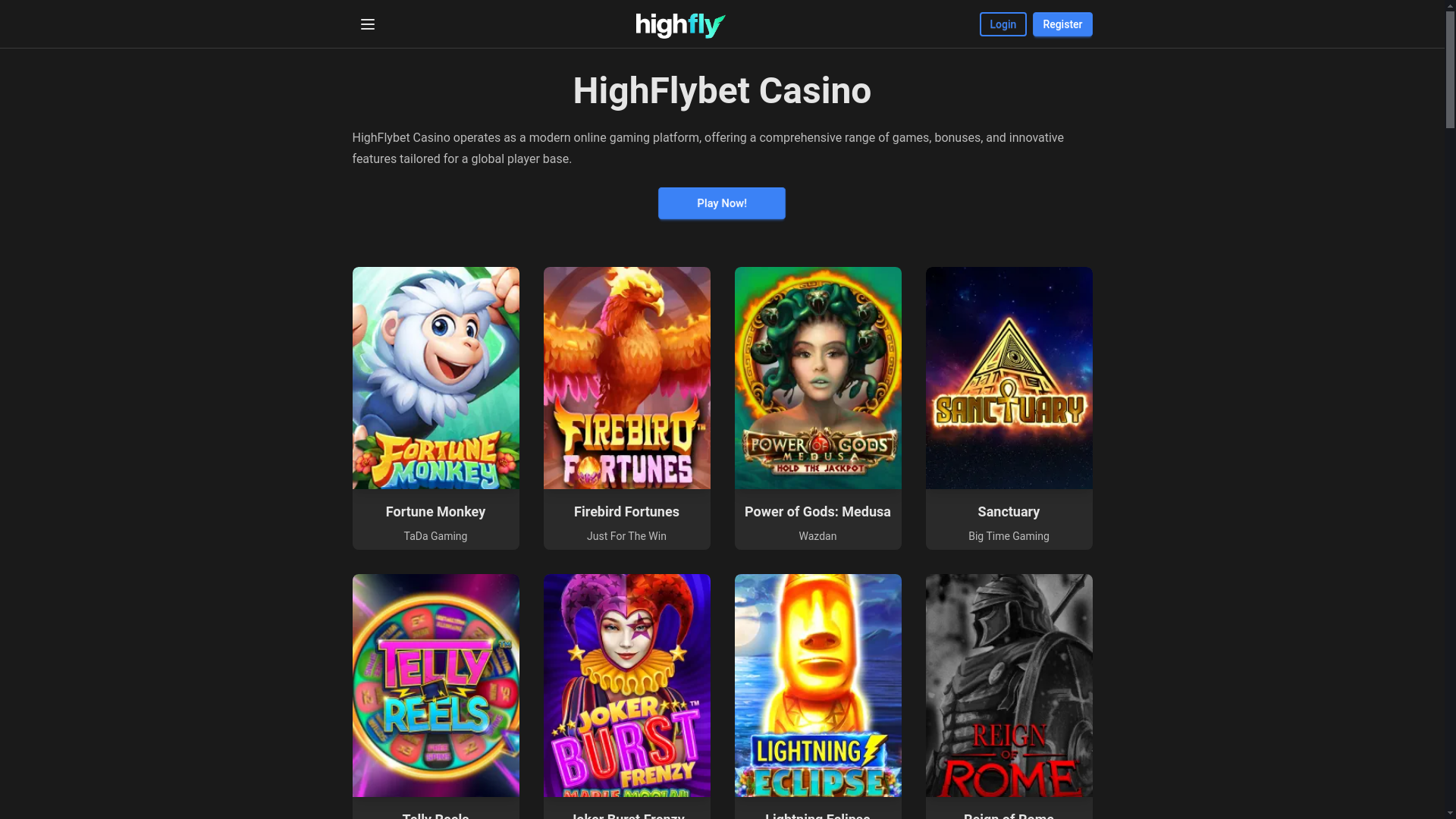 website screenshot of https://highfly5-com.pages.dev/