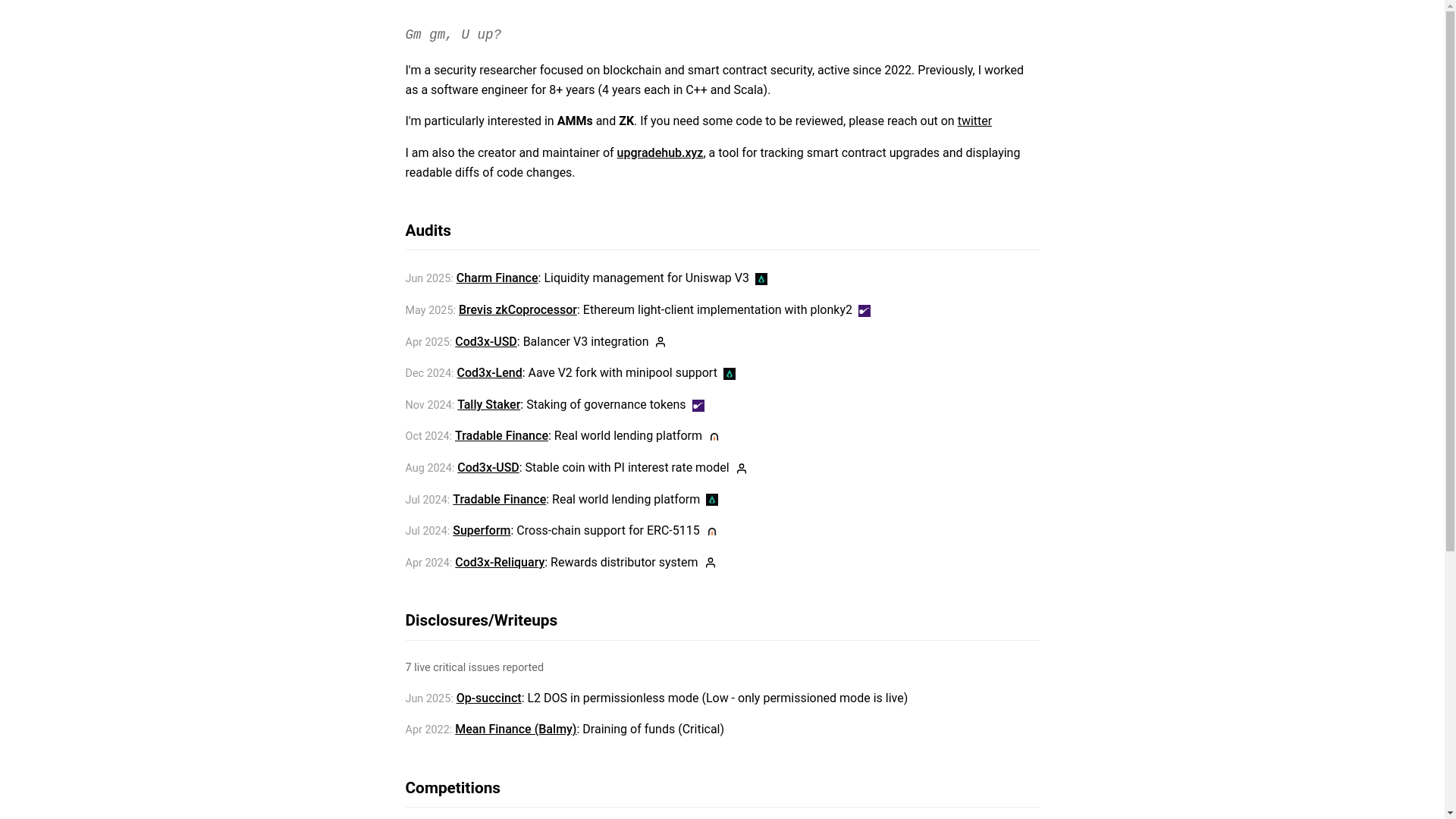 website screenshot of https://cergyk.pages.dev/
