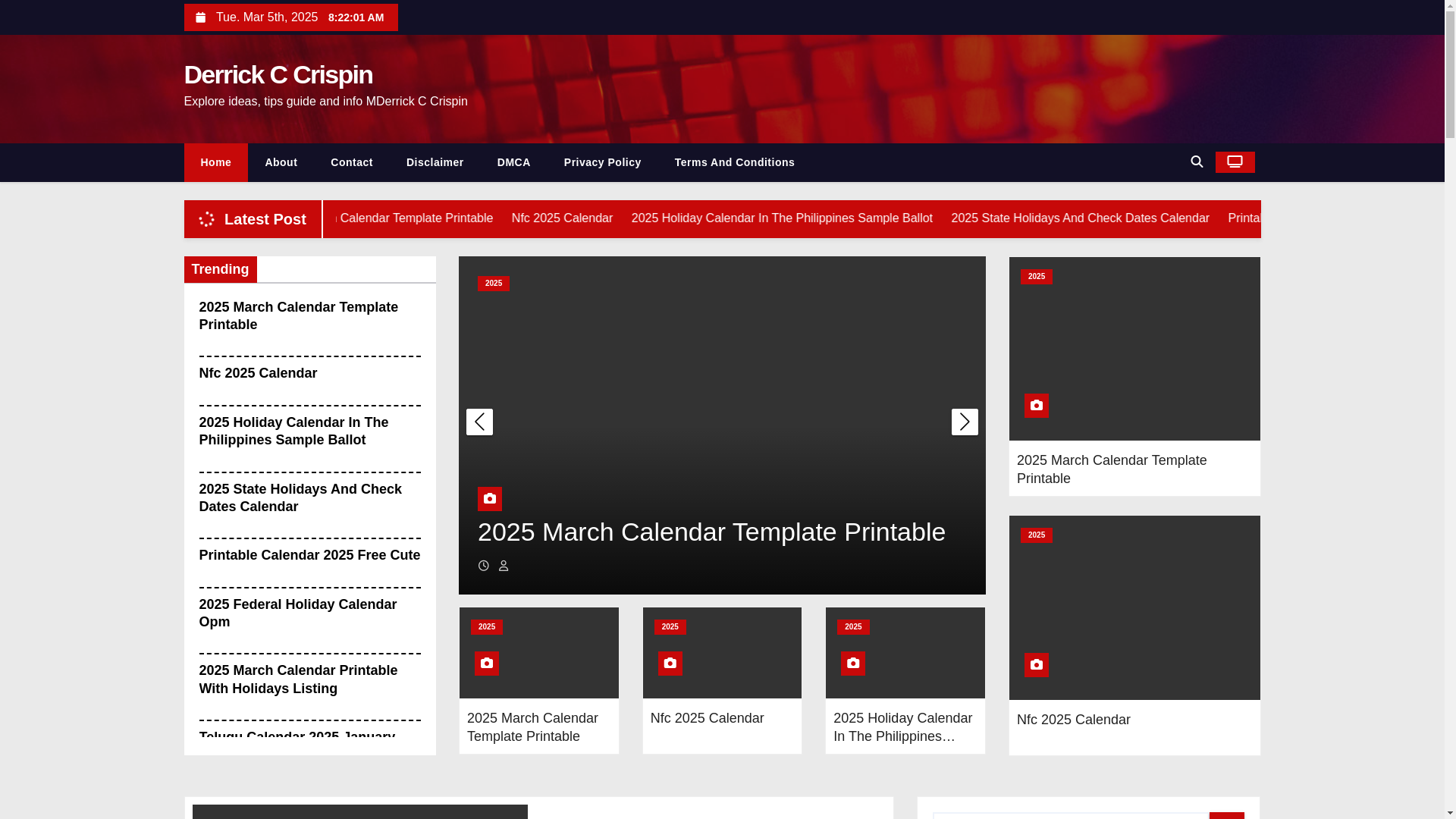 website screenshot of https://derrickccrispind.pages.dev/