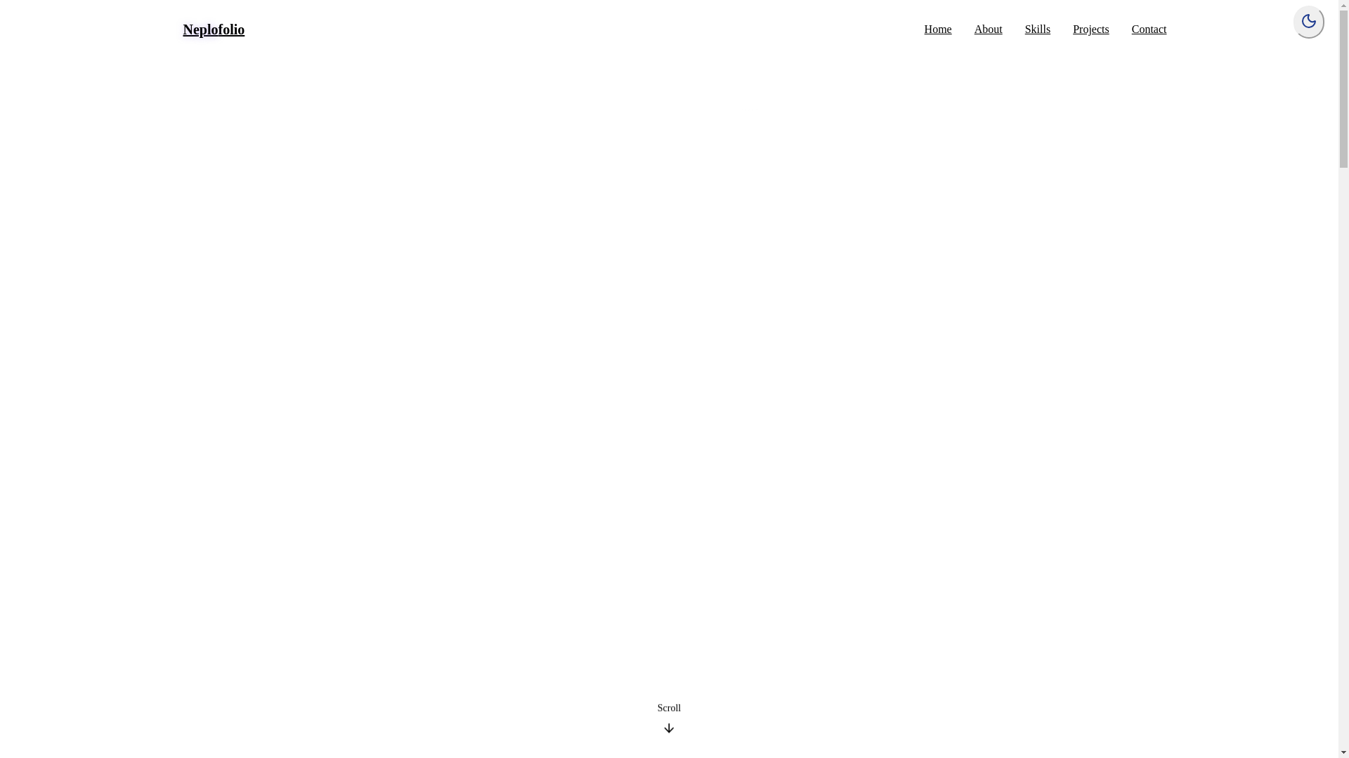 website screenshot of https://portfolio-website-cdf.pages.dev/