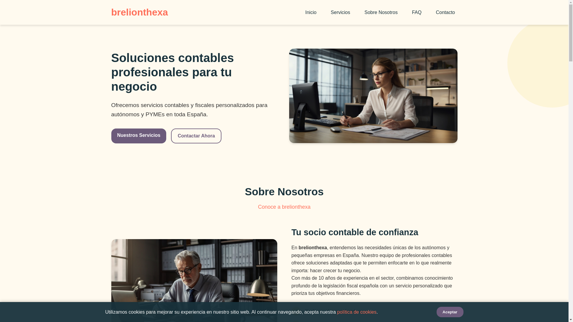 website screenshot of https://brelionthexa.com/