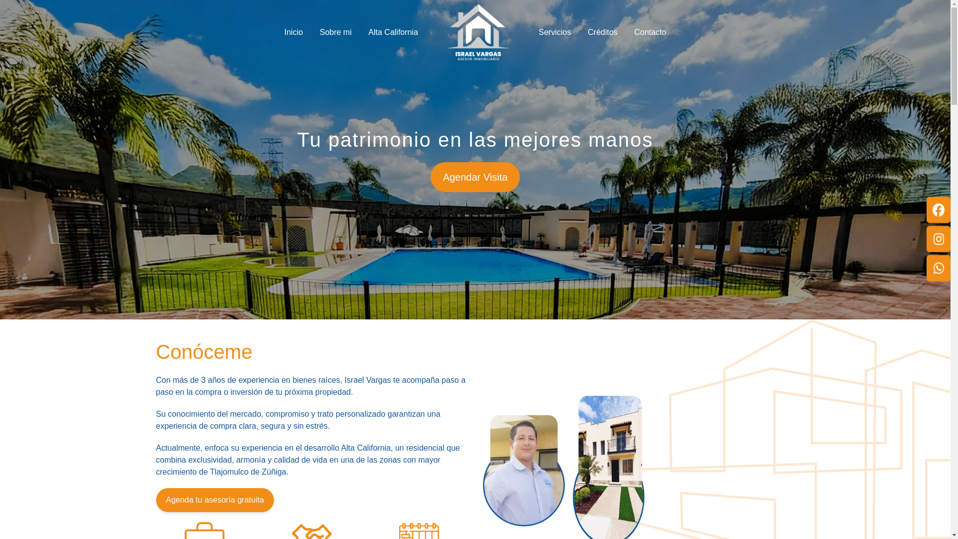 website screenshot of https://inmueblesvargas.com.mx/
