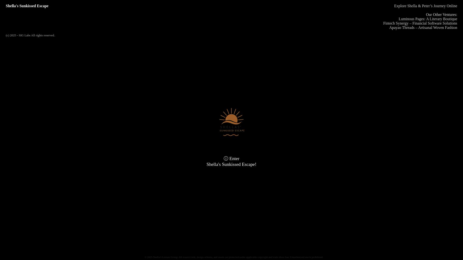 website screenshot of https://siglabsmain.pages.dev/