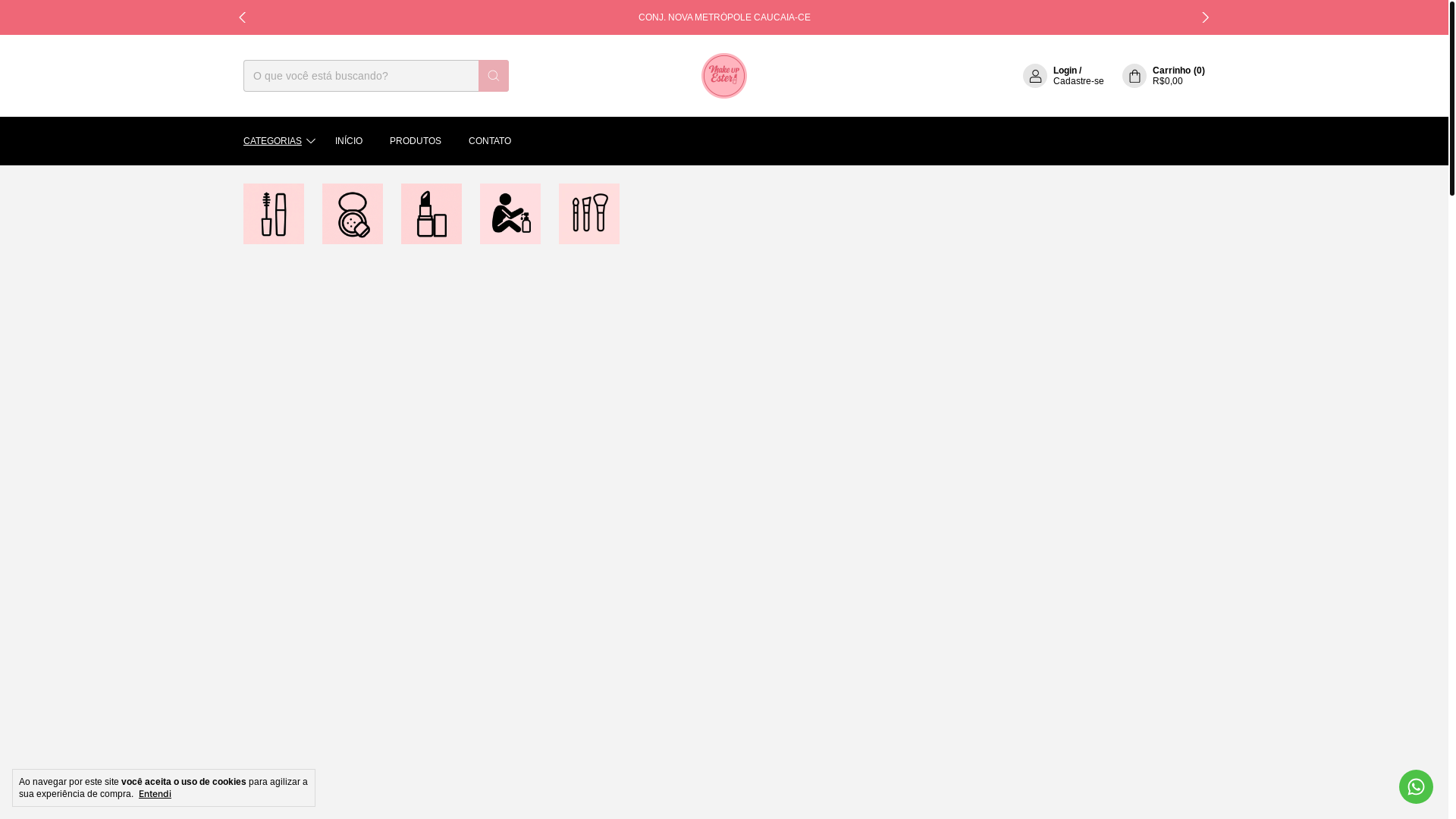 website screenshot of https://makeupester.com.br/