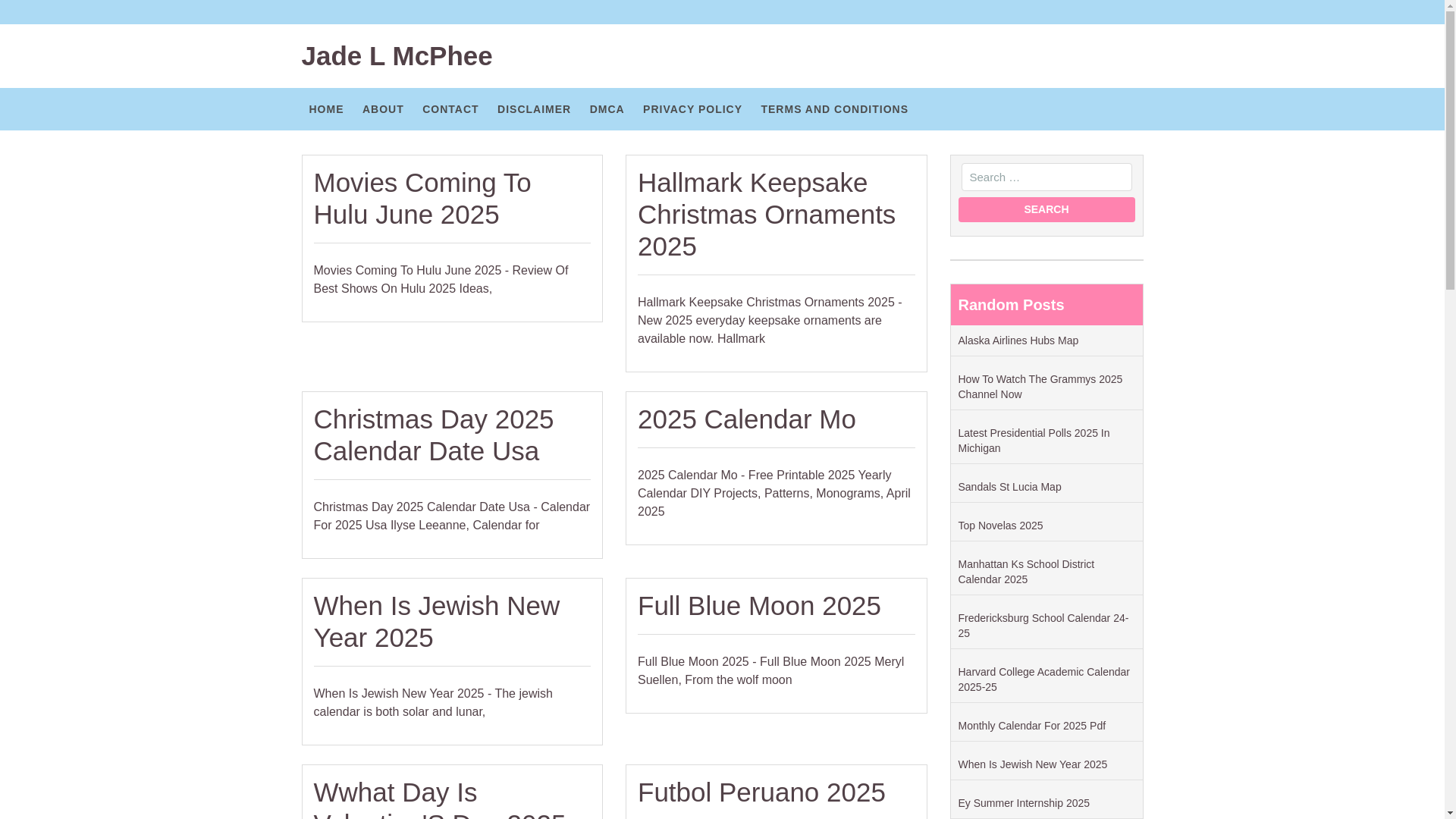 website screenshot of https://jadelmcphee.pages.dev/