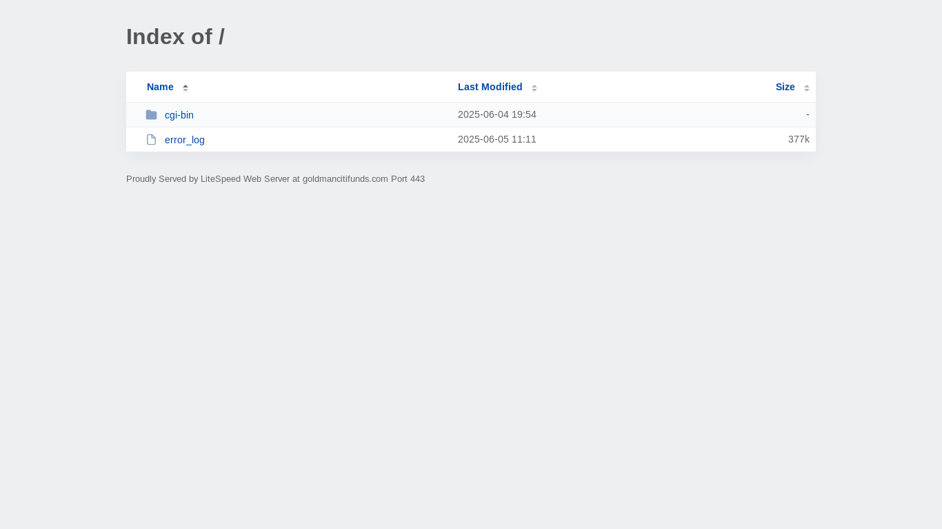 website screenshot of https://goldmancitifunds.com/