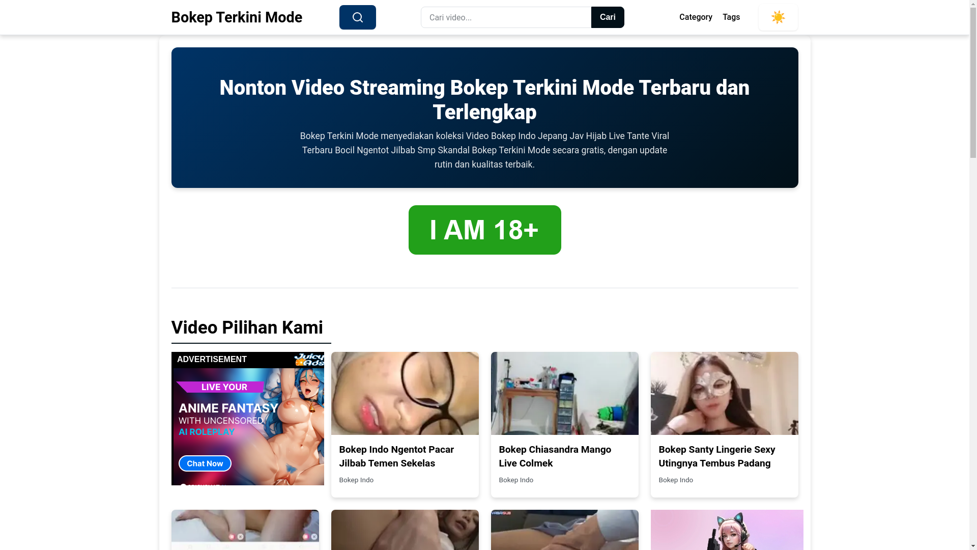 website screenshot of https://bokepterkinimode.pages.dev/