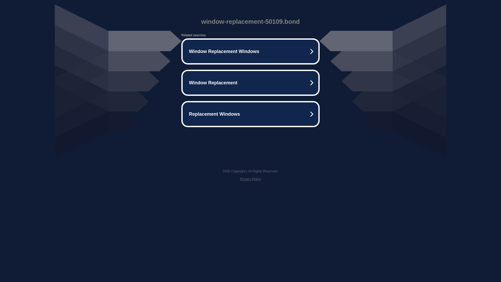 website screenshot of https://window-replacement-50109.bond/