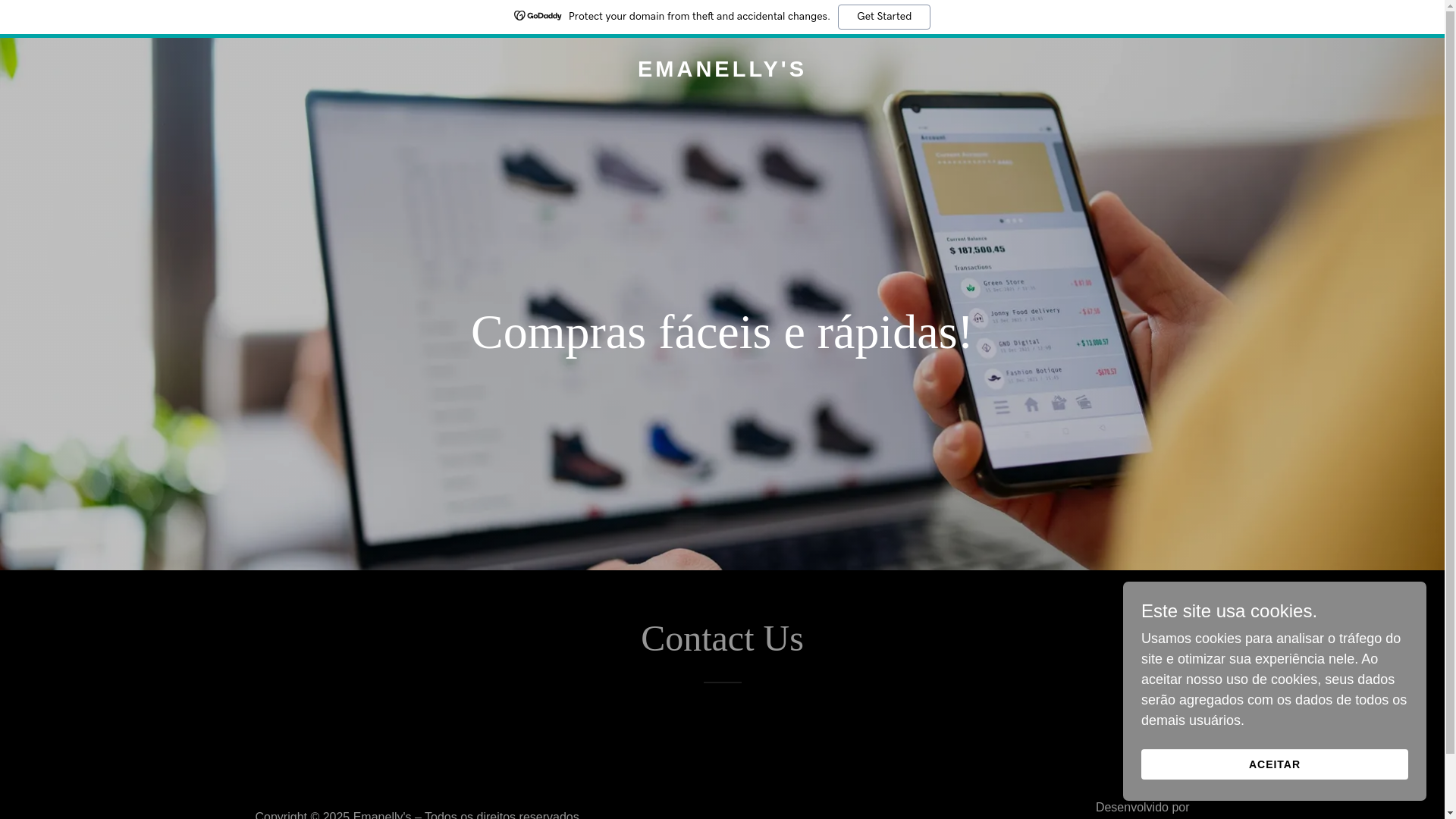 website screenshot of https://emanellys.com/