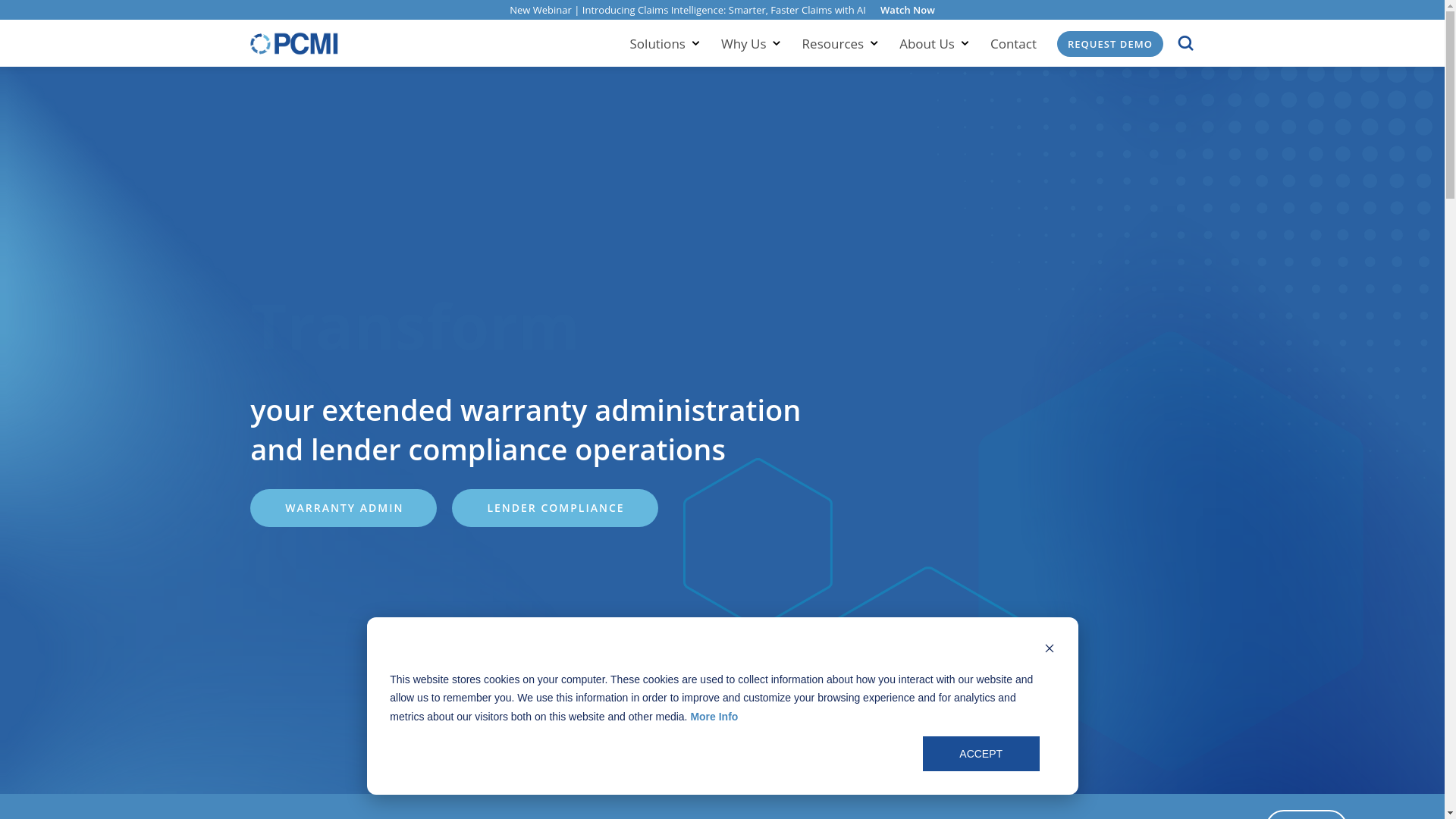 website screenshot of https://contractspcmiclaims.com/