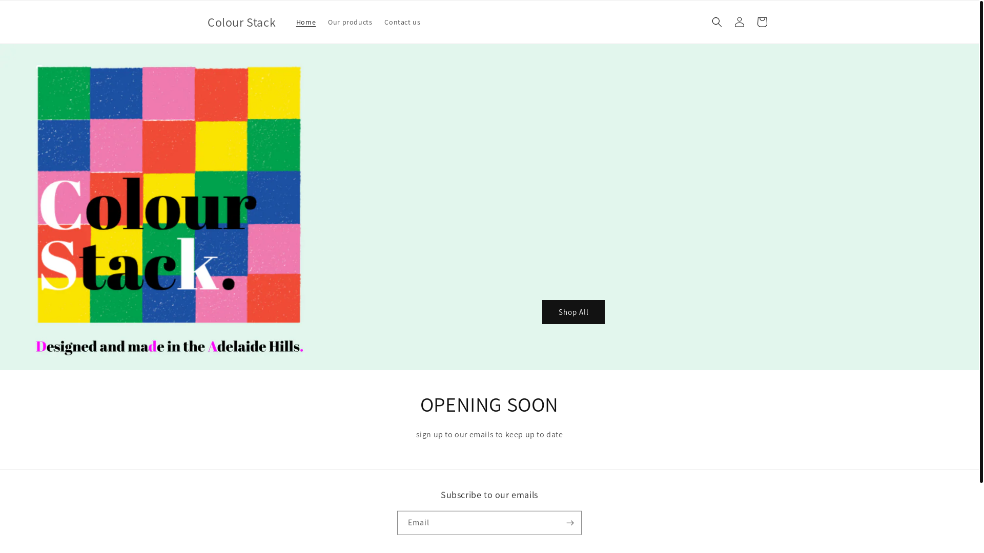 website screenshot of https://colourstack.com.au/