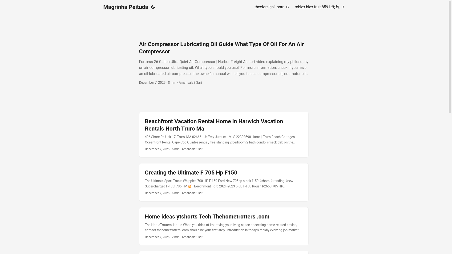 website screenshot of https://magrinhapeituda.pages.dev/