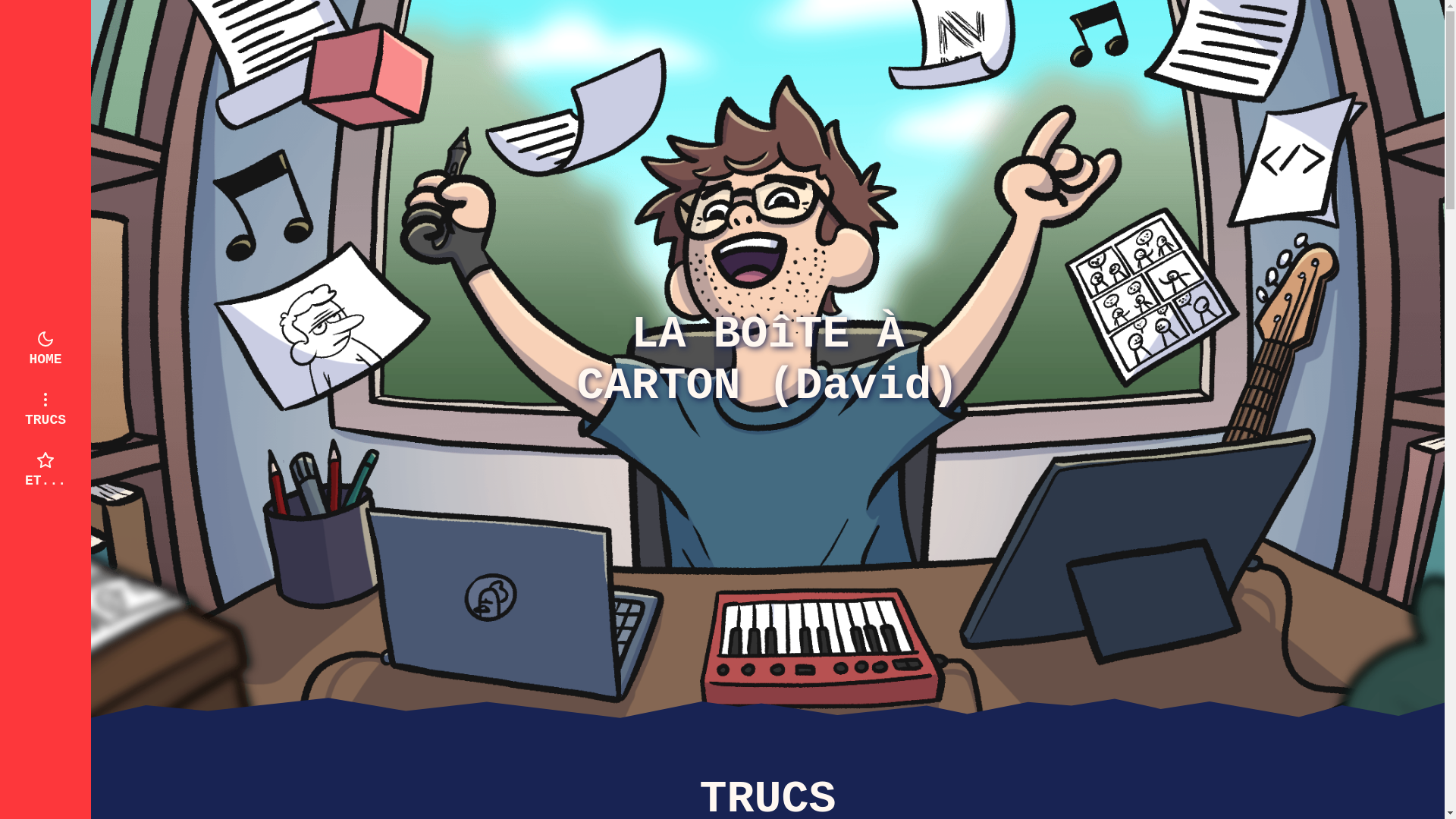 website screenshot of https://davidcarton.pages.dev/
