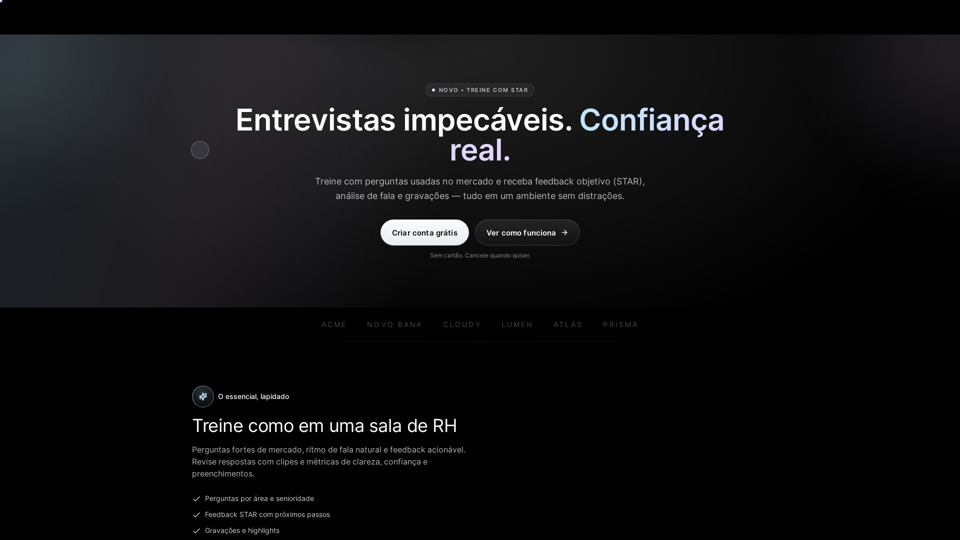website screenshot of https://employmee.com.br/