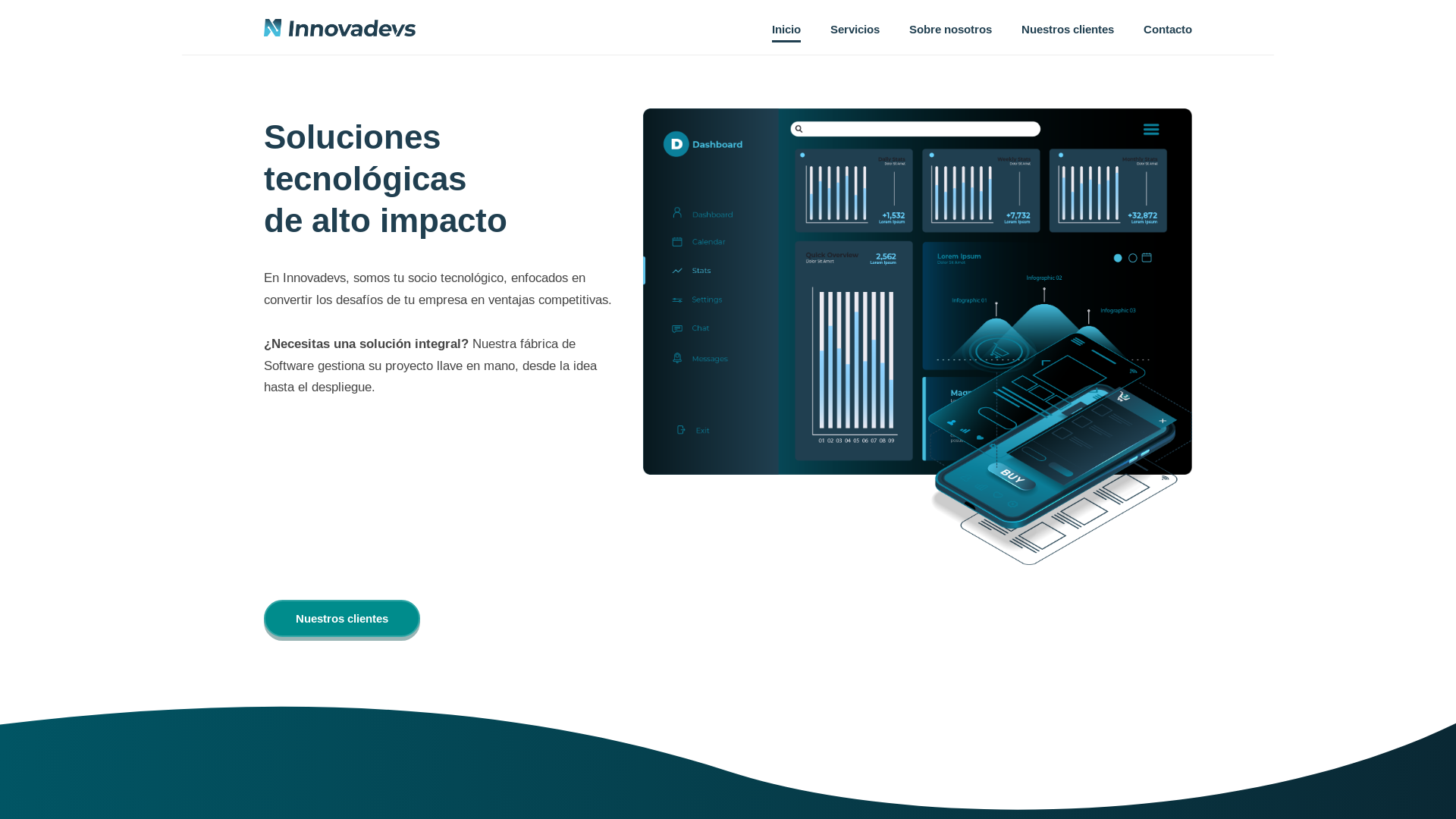website screenshot of https://innovadevs.pages.dev/