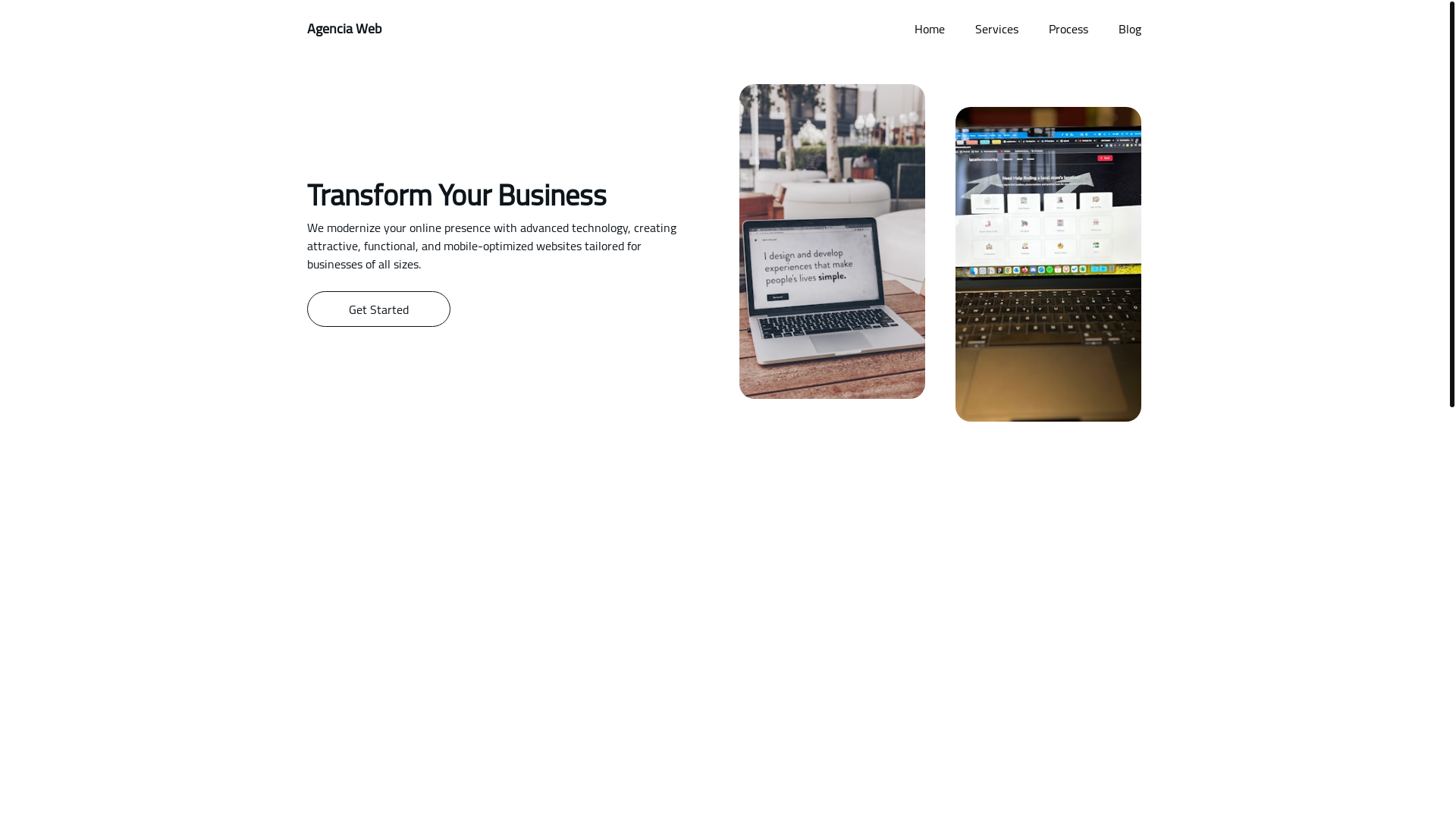 website screenshot of https://freshlookwebs.xyz/