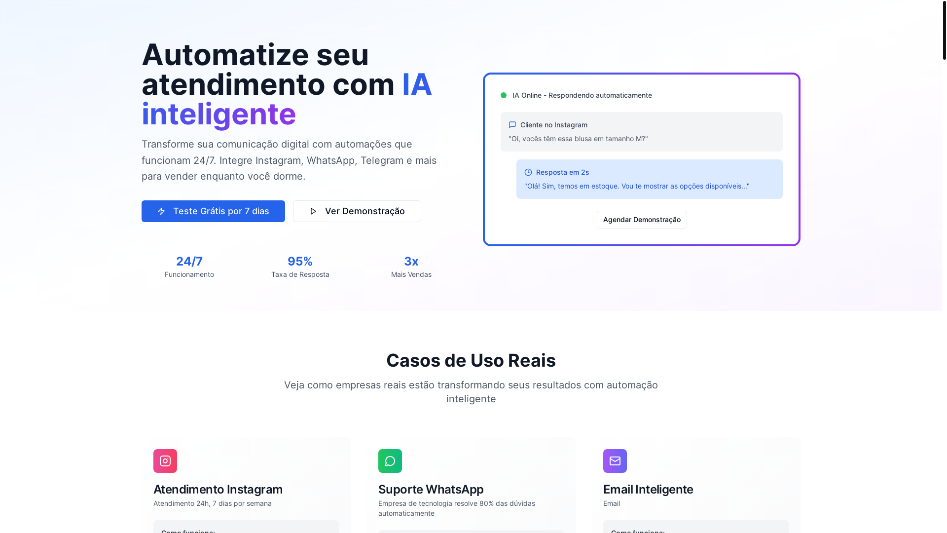 website screenshot of https://topatende.com.br/