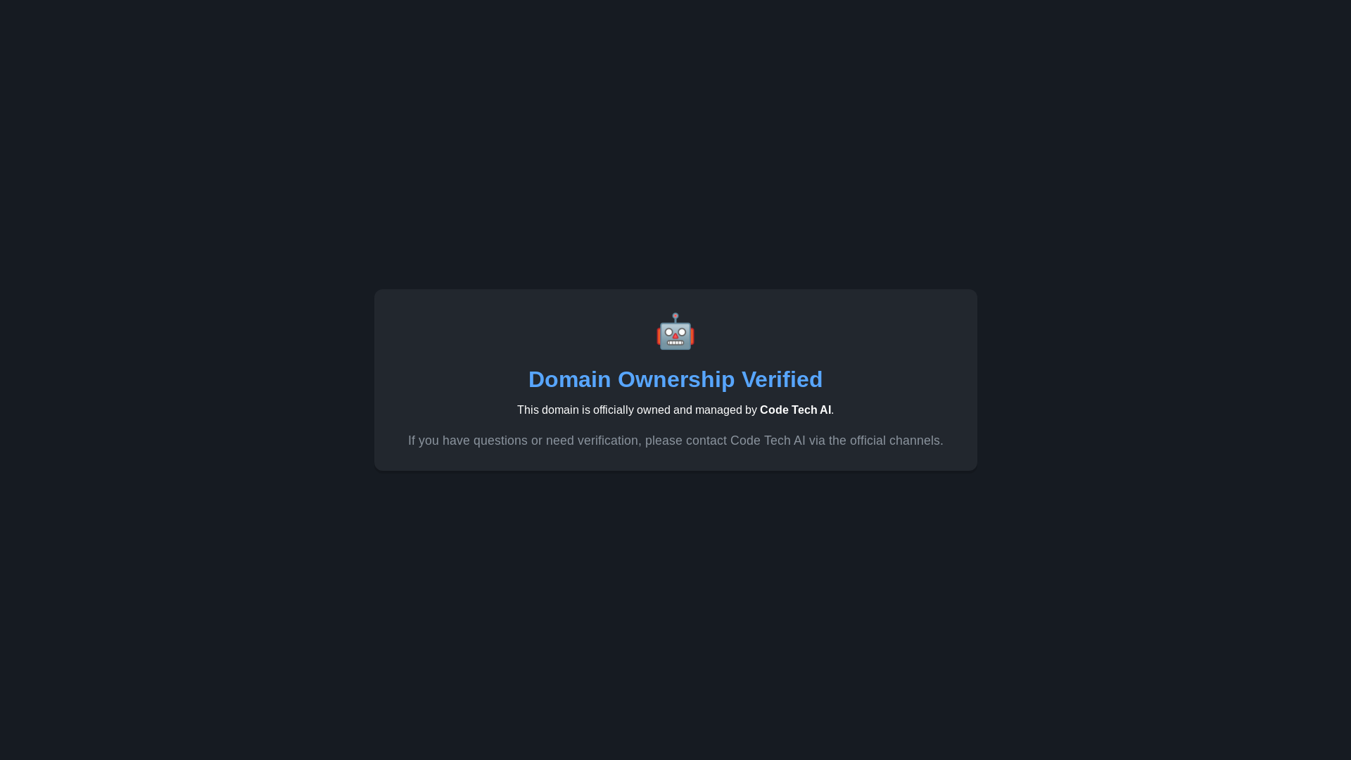website screenshot of https://codetechai.pages.dev/