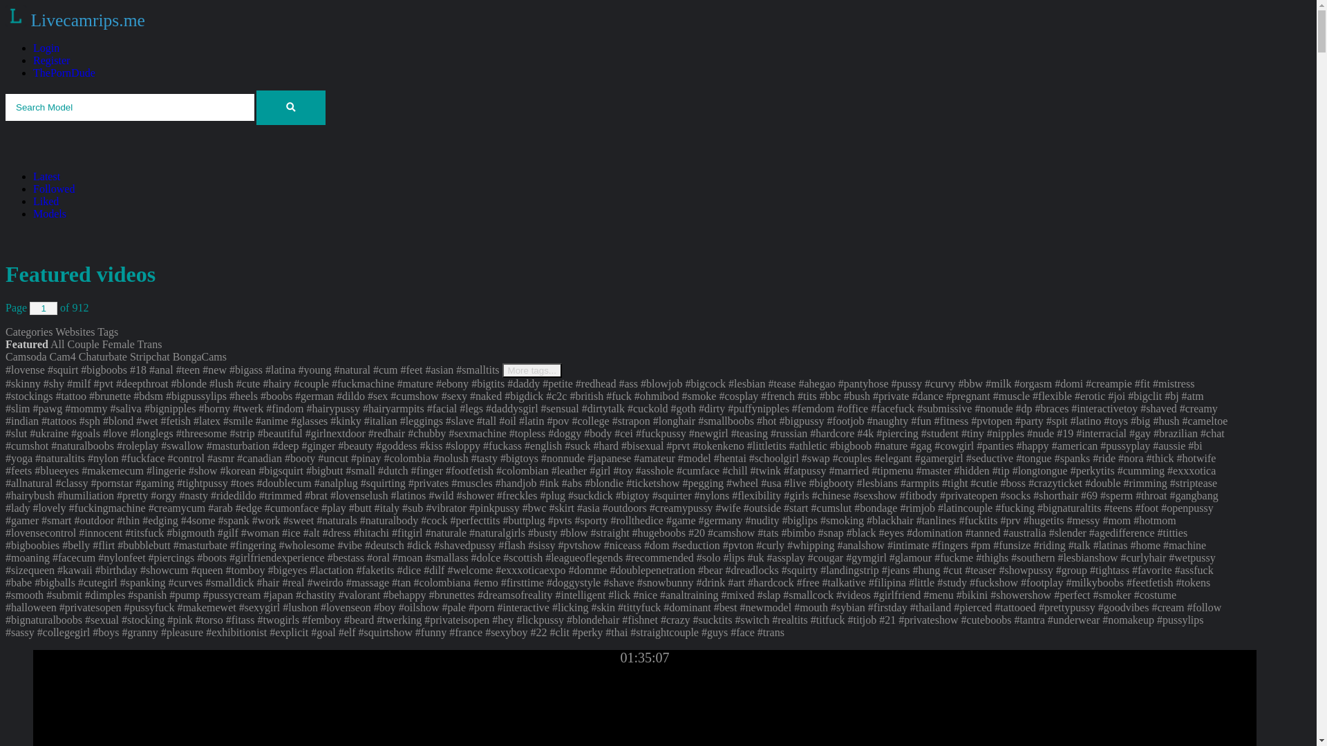 website screenshot of https://livecamrips.me/
