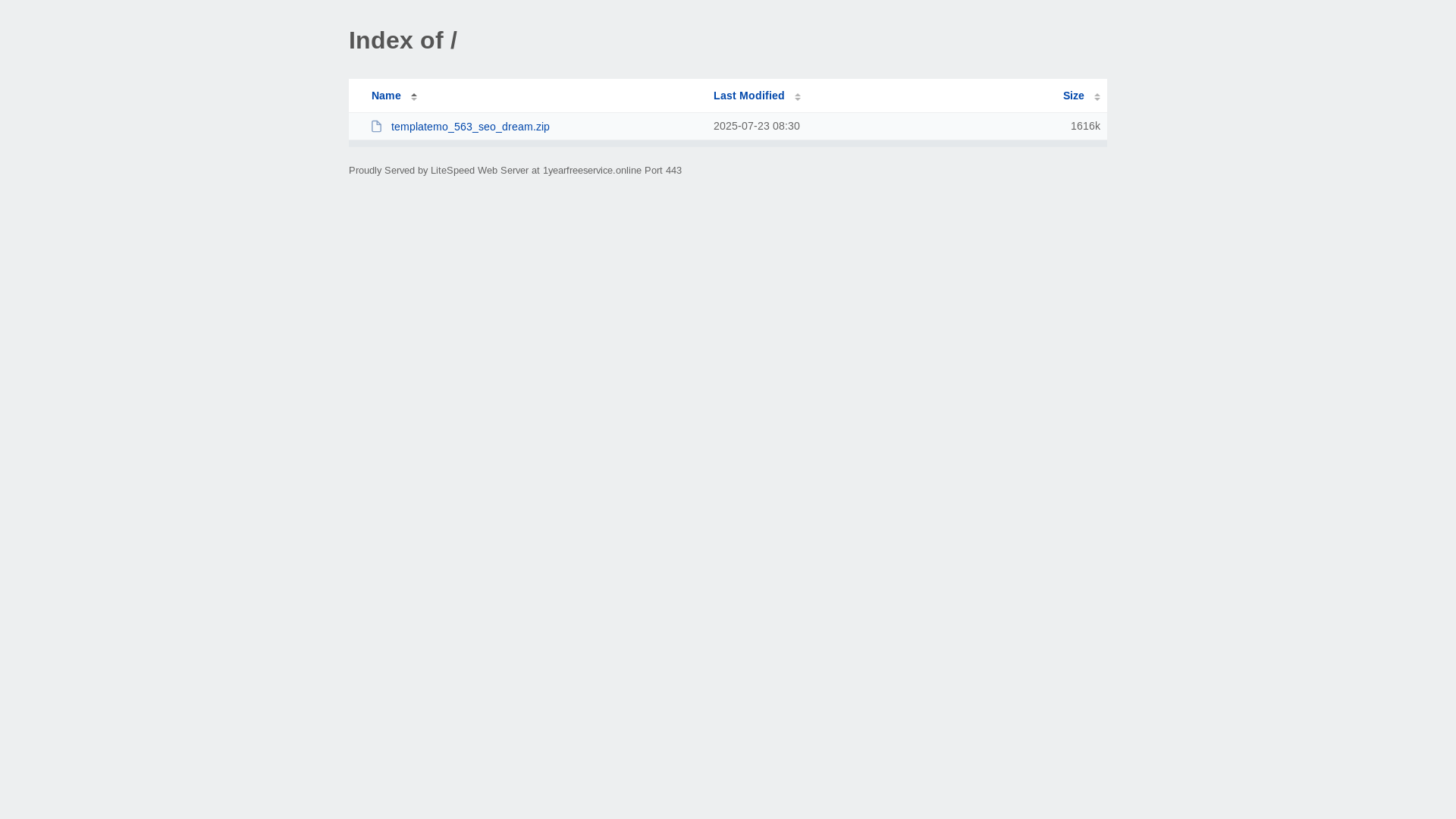 website screenshot of https://1yearfreeservice.online/