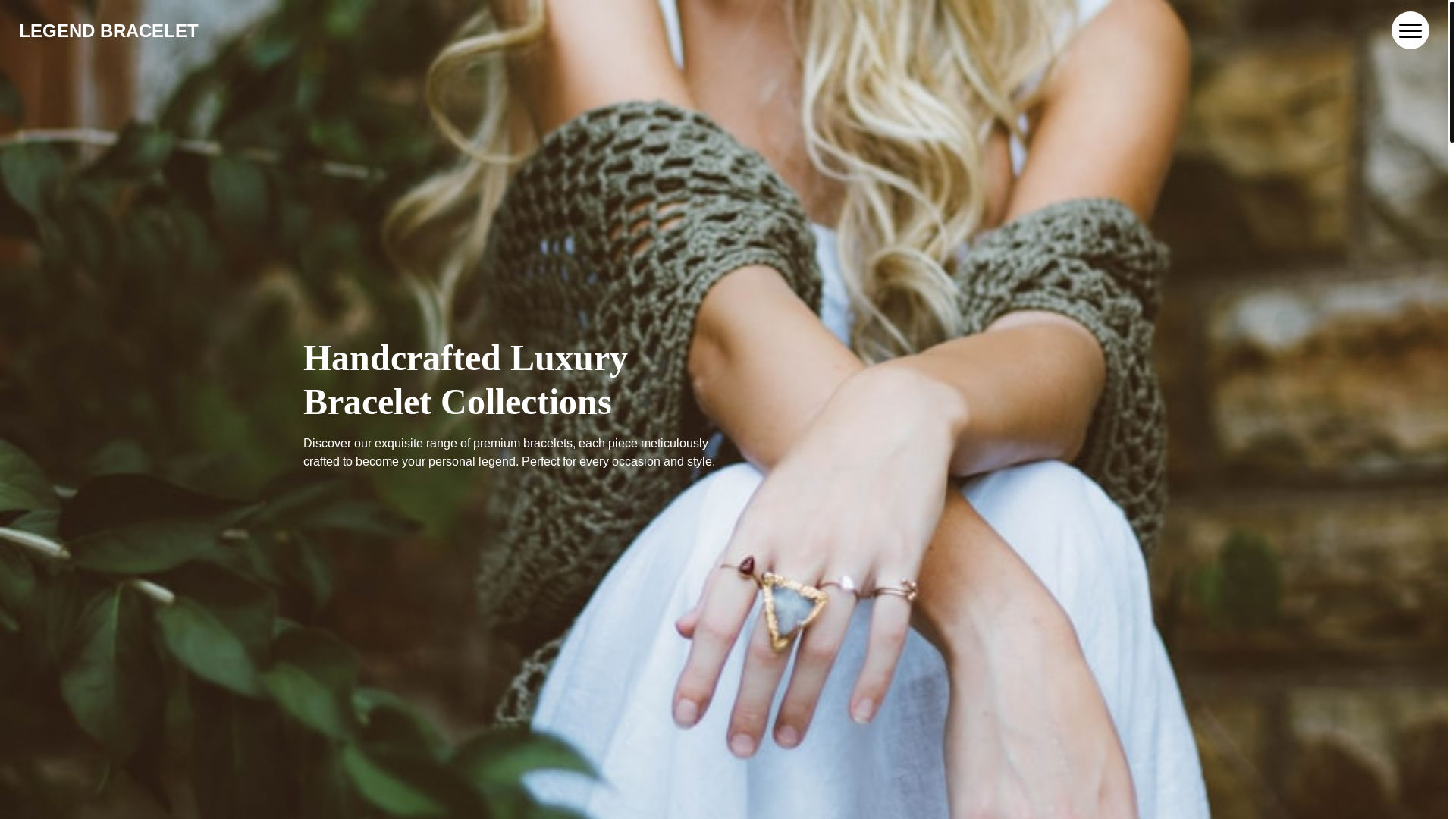 website screenshot of https://legend-bracelet.pages.dev/