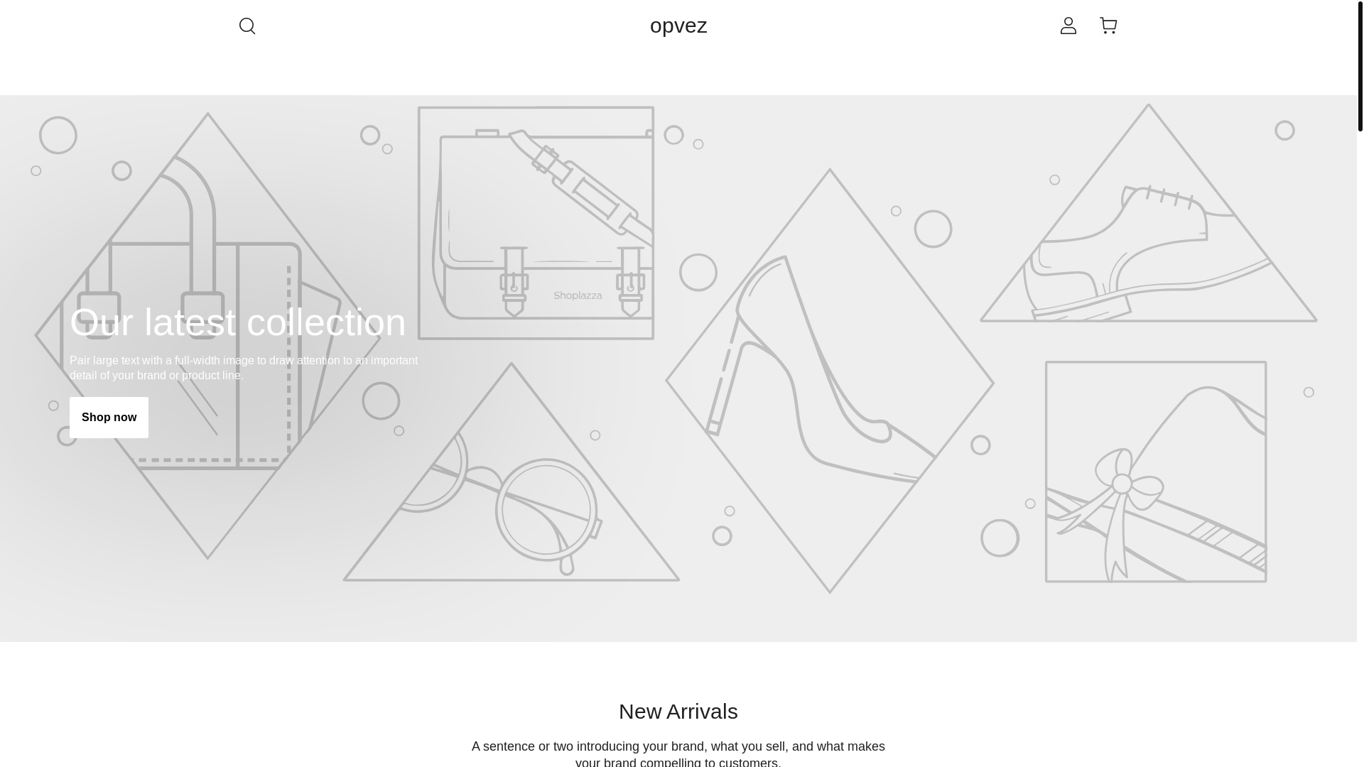 website screenshot of https://opvez.net/