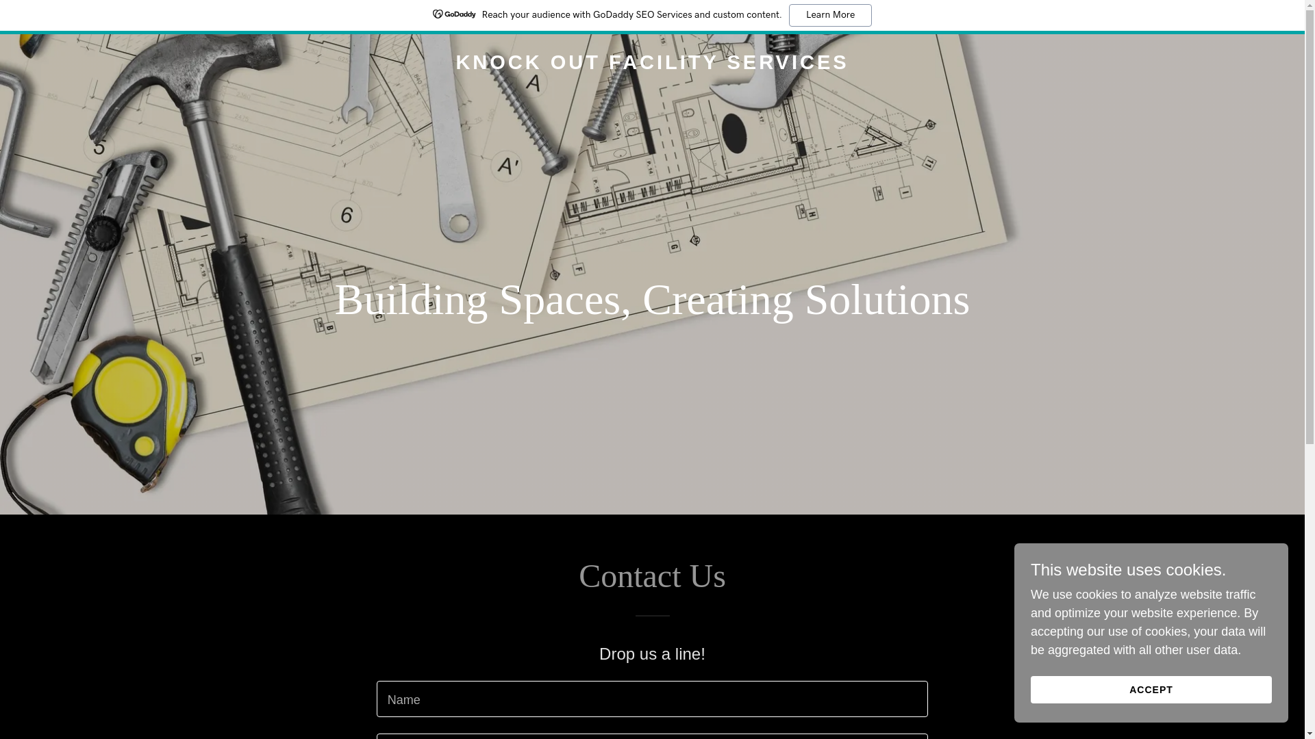 website screenshot of https://knockoutfacilityservices.com/