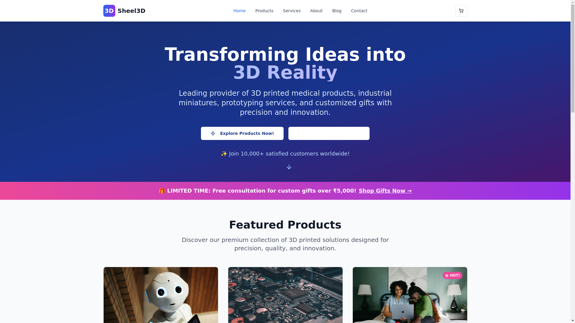 website screenshot of https://print-perfect-designs-shop.pages.dev/
